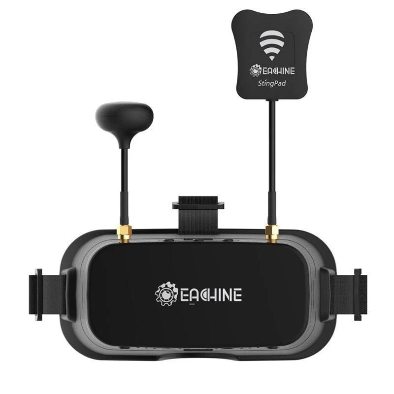 Eachine EV800DM FPV Goggle - Varifocal 5.8G 40CH Diversity FPV Goggles with HD DVR 3 Inch 900x600 Video Headset Build in Battery FPV Drone VR