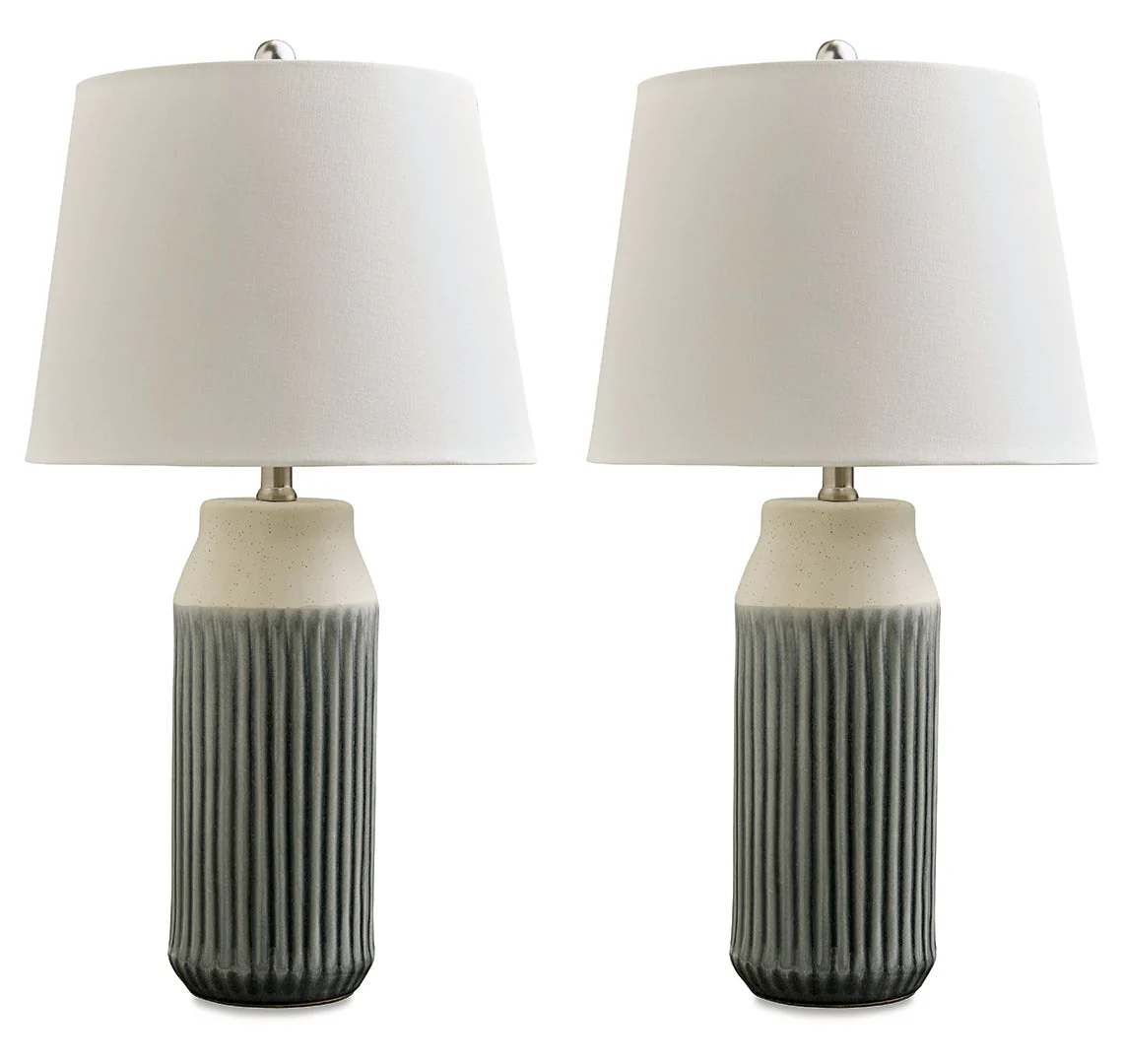 Afener Ceramic Table Lamp (2/CN)