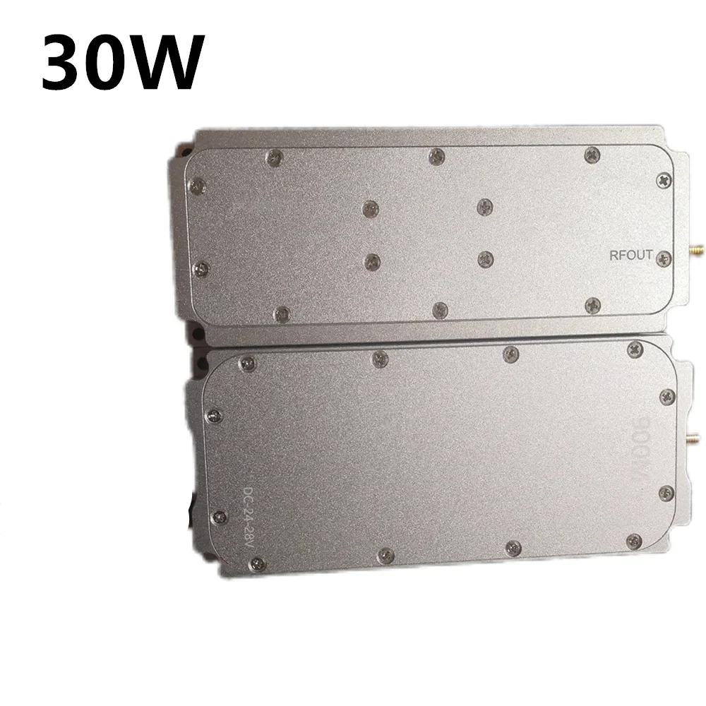 30W Anti Drone Module - 900M 433M 800M 1.2G 1.4G 1.5G 2.4G 5.2G 5.8G Amplifier Module