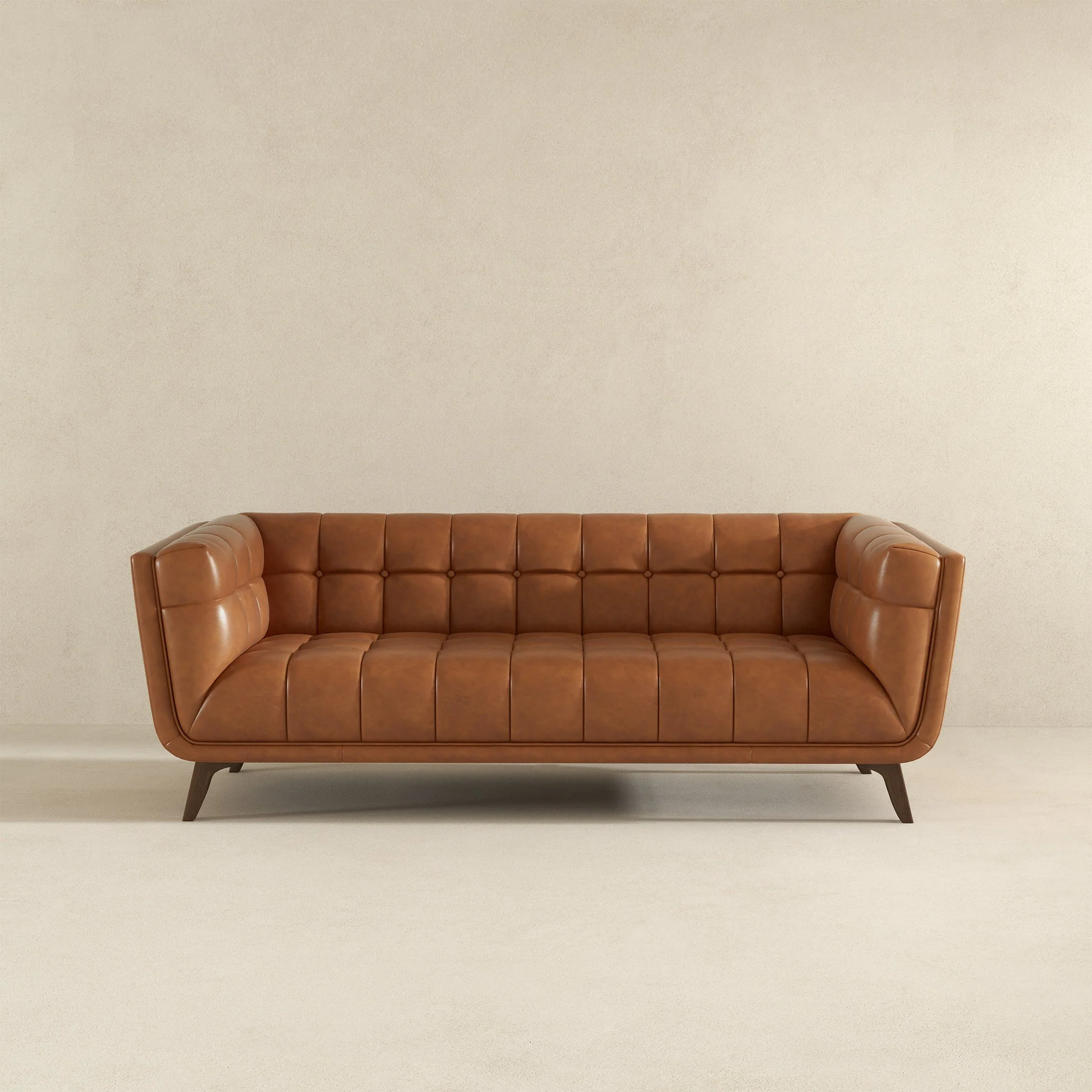 Addison Leather Sofa (84