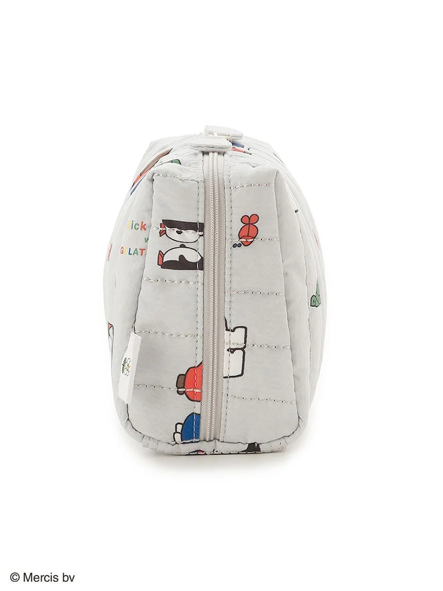 【Dick Bruna】Quilted All-Over Print Pouch