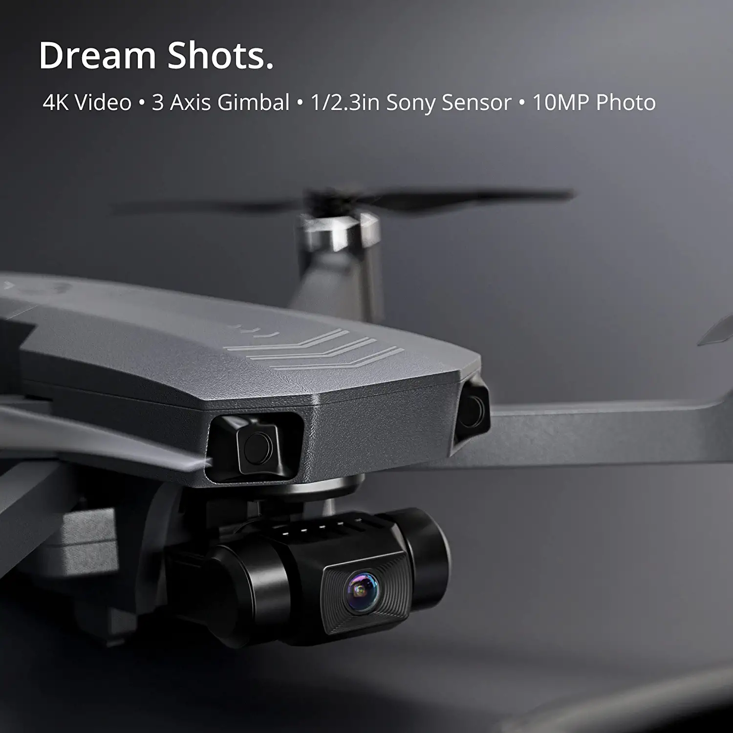 EXO CINEMASTER 2 - 4K HD UHD Camera Drone. 28 Minute Flight Time, 11MP Photo, 4K HD Professional 3 Axis Gimbal GPS Drone, Slow Motion, Auto Return Home Professional Camera Drone