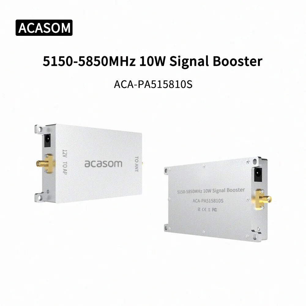 ACASOM 5150-5850MHz 5.2G 5.8G Drone Signal Amplifier Extender Signal Booster