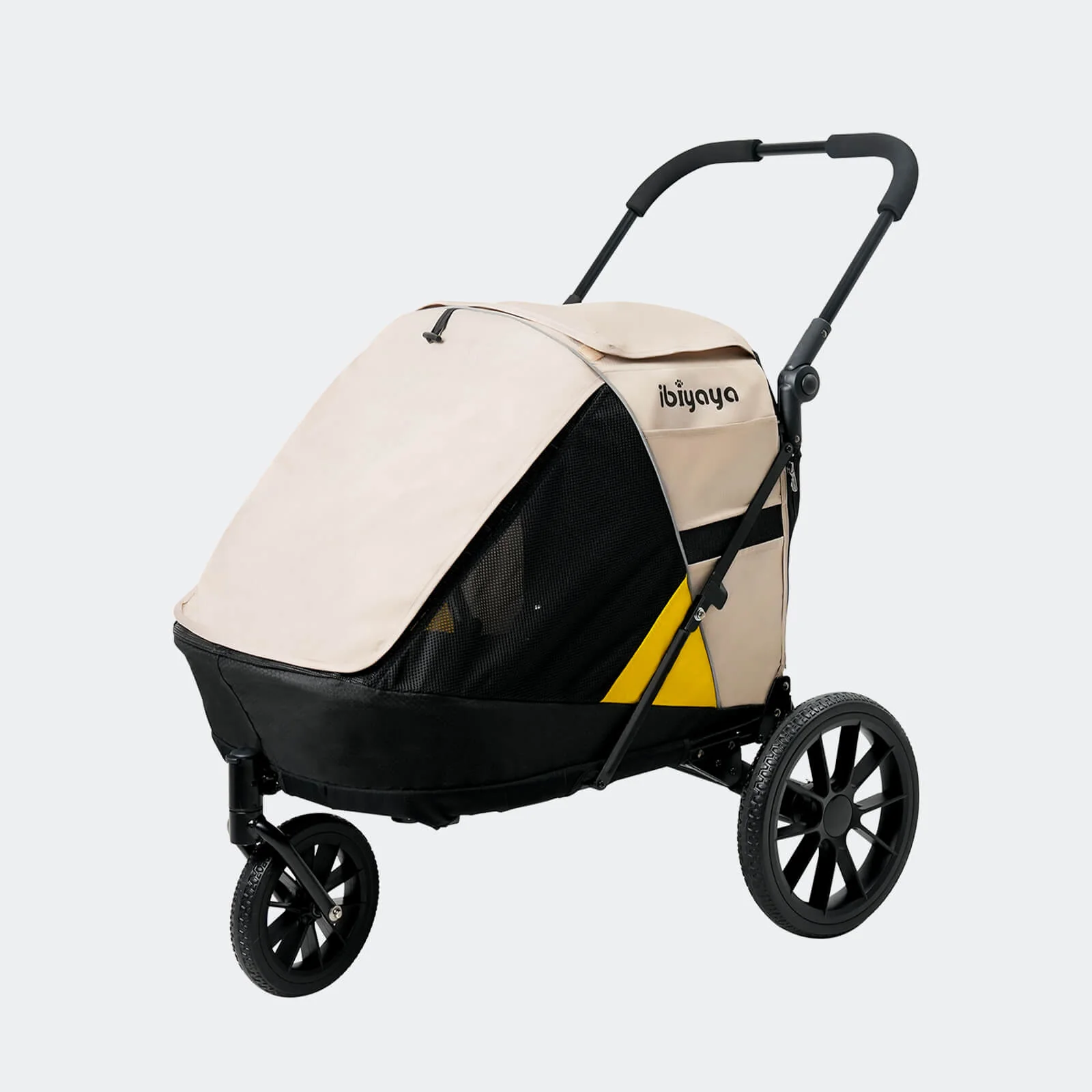 Minika 3-in-1 Pet Stroller System Foldable Dog Bicycle Trailer & Soft Crate Kennel 