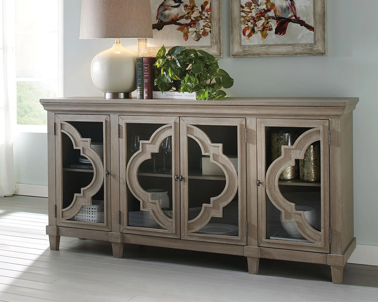 Fossil Ridge - Accent Cabinet - Gray