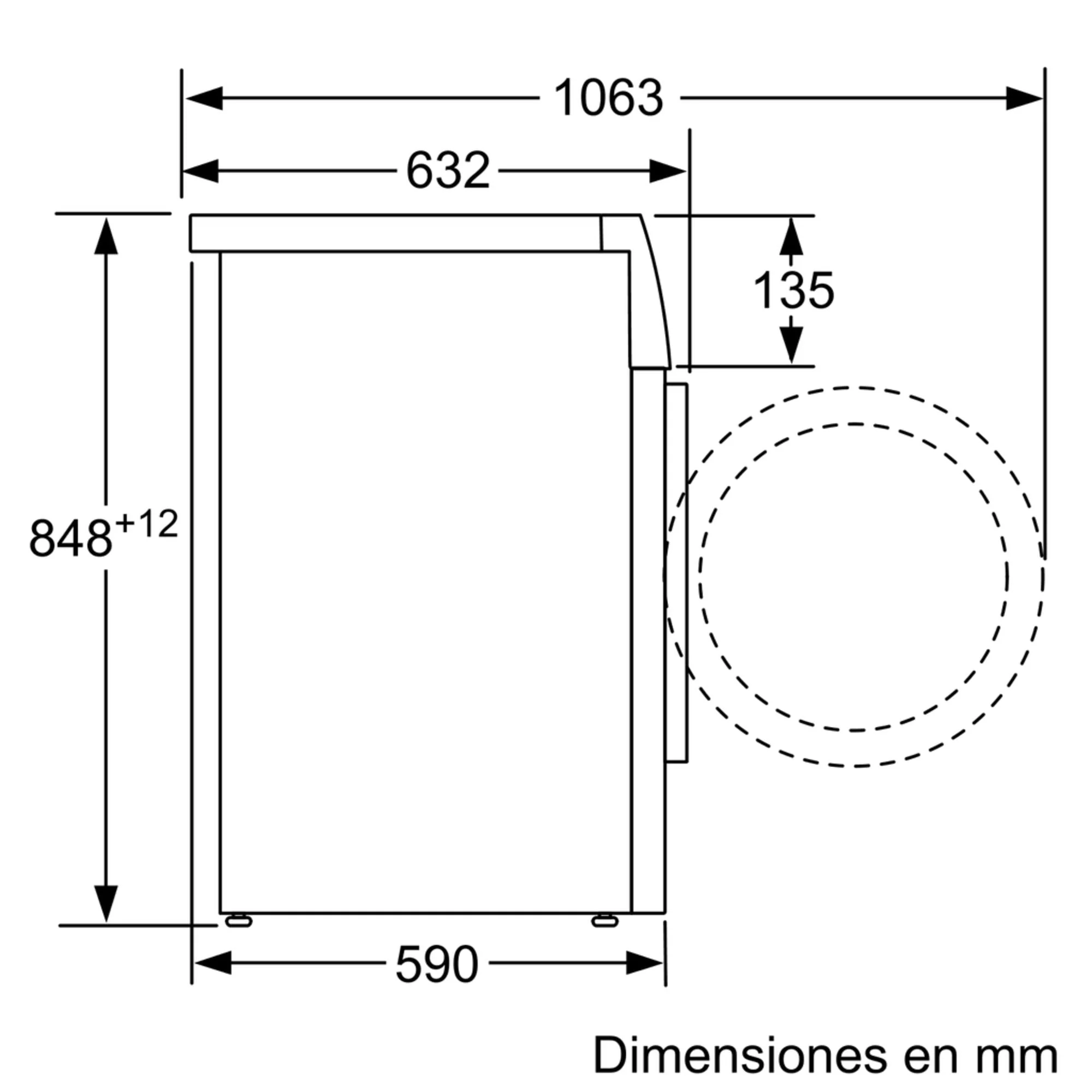Bosch WAT28461/WTG86400 220v 50hz Front Load Washer/Dryer Combo Pack