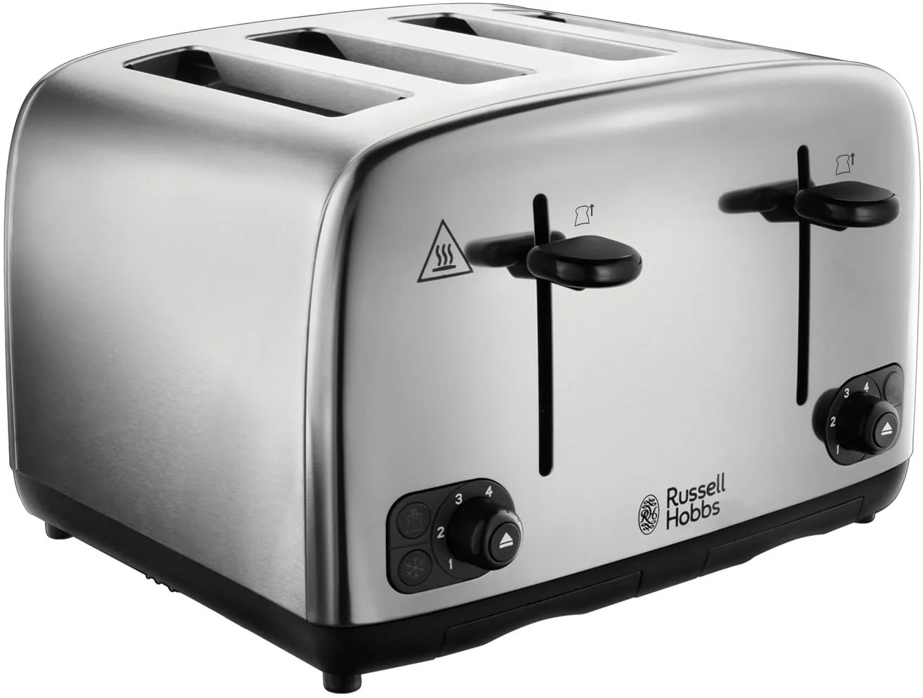 Russell Hobbs 24090 220 volt 4 Slice Toaster Stainless Steel 220v 240 volts 50 hz