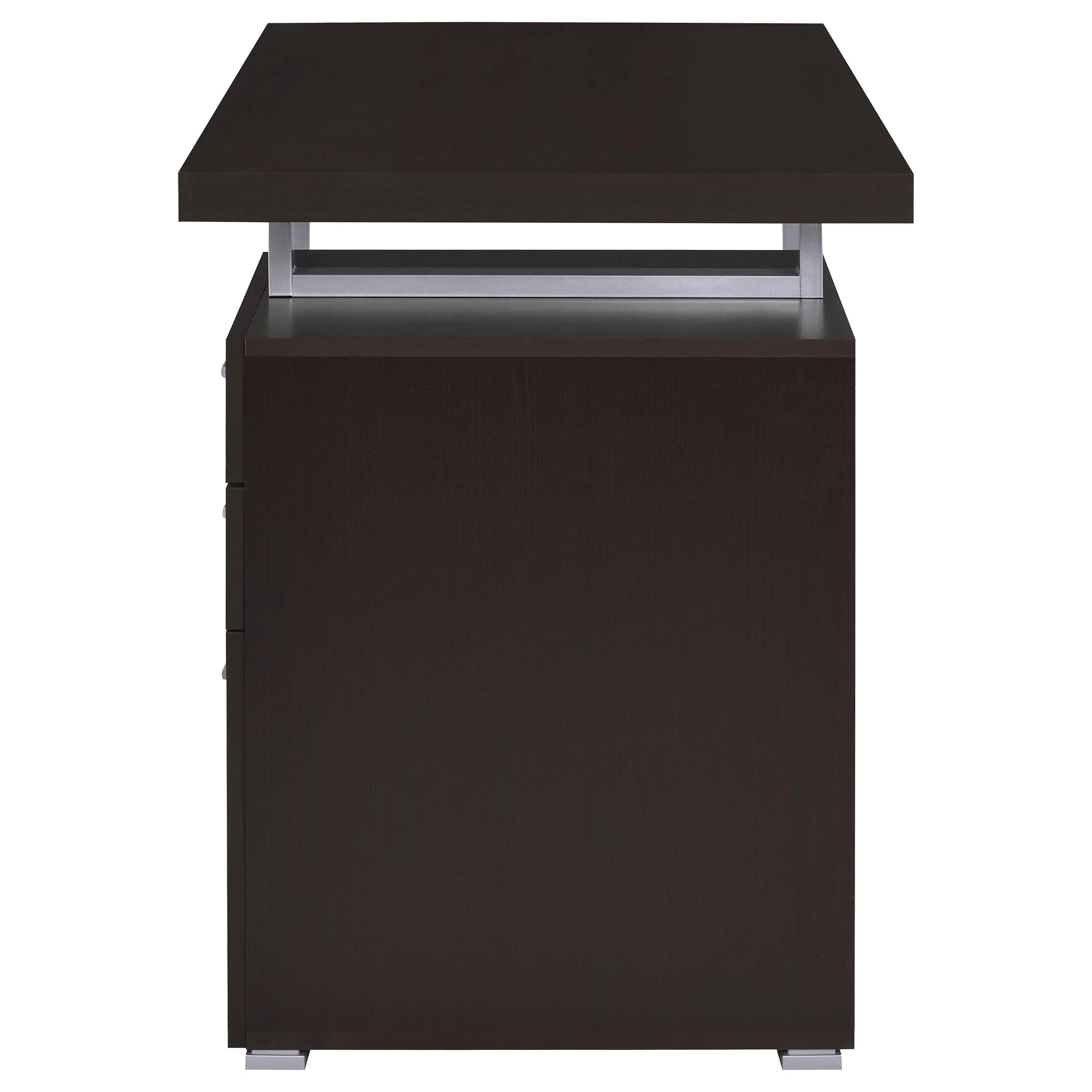 Brennan 47-inch 3-drawer Office Computer Desk Cappuccino