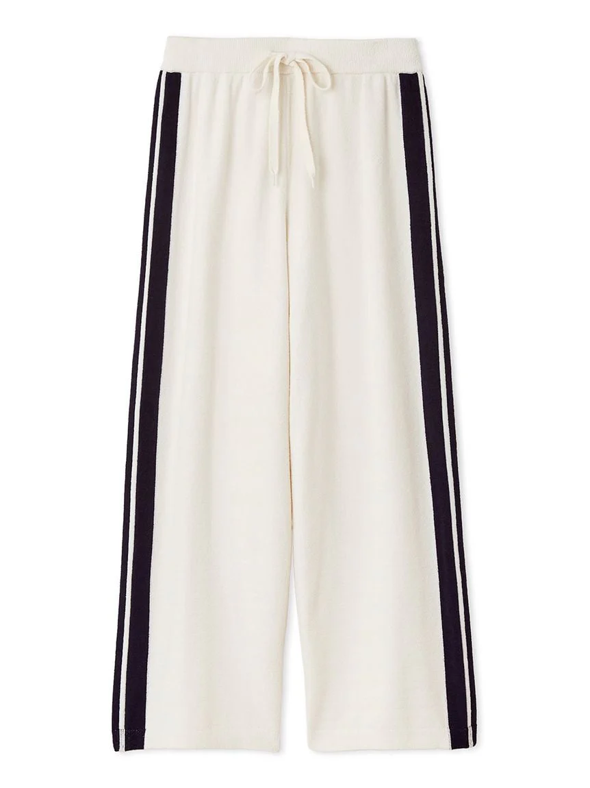 Airy Moco Sporty Border Long Pants