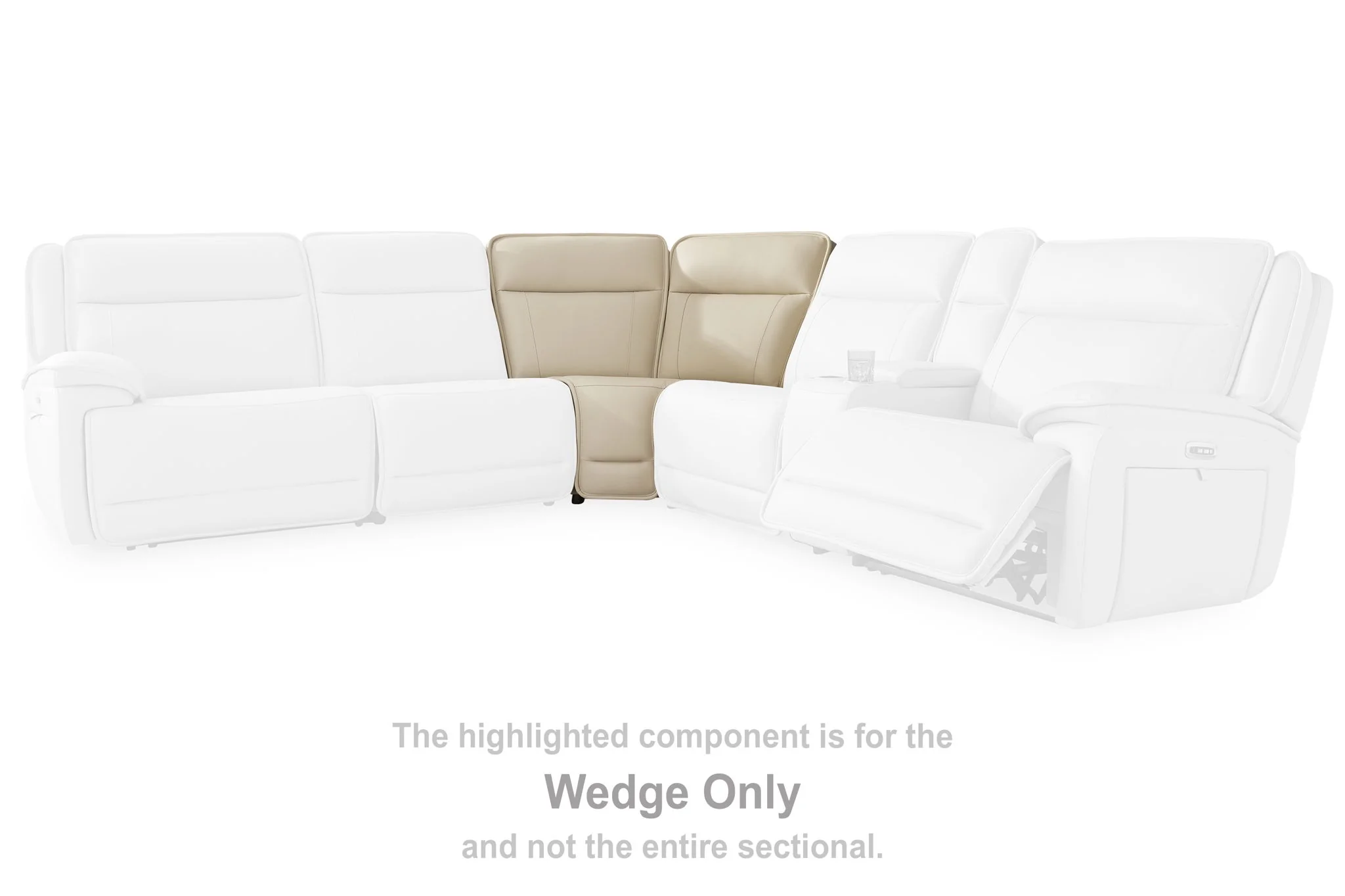 Double Deal - Wedge - Almond