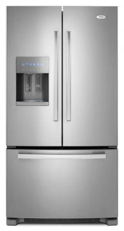 220 Volt Whirlpool 5GI6FARAF 29 cu.ft. French Door Stainless Steel with Dispenser 220 Volt Refrigerator 230-240 V