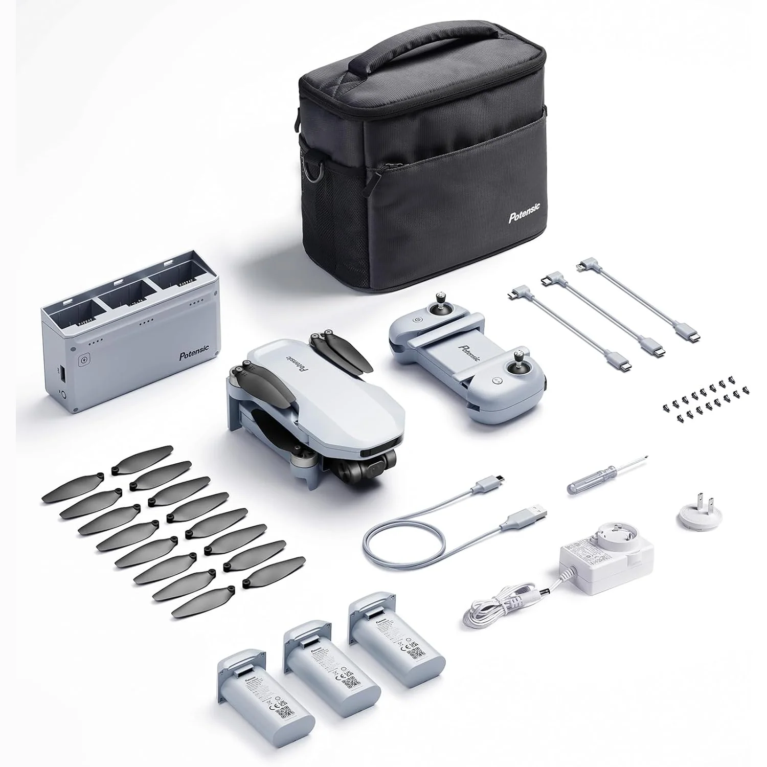 ATOM SE Sub 250 g Foldable GPS Drone with 4K HD EIS Camera, C0