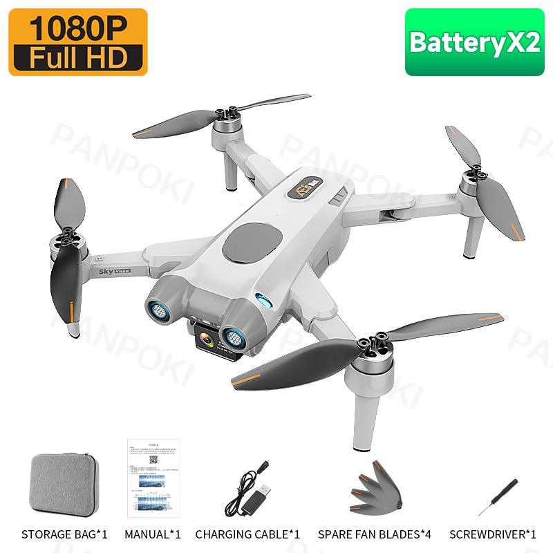 AE6 Max Drone - 4k Profesional GPS 2KM Quadcopter with 5G Camera TransmissIion Wifi FPV drone helicoptero Toys for Boys Professional Camera Drone