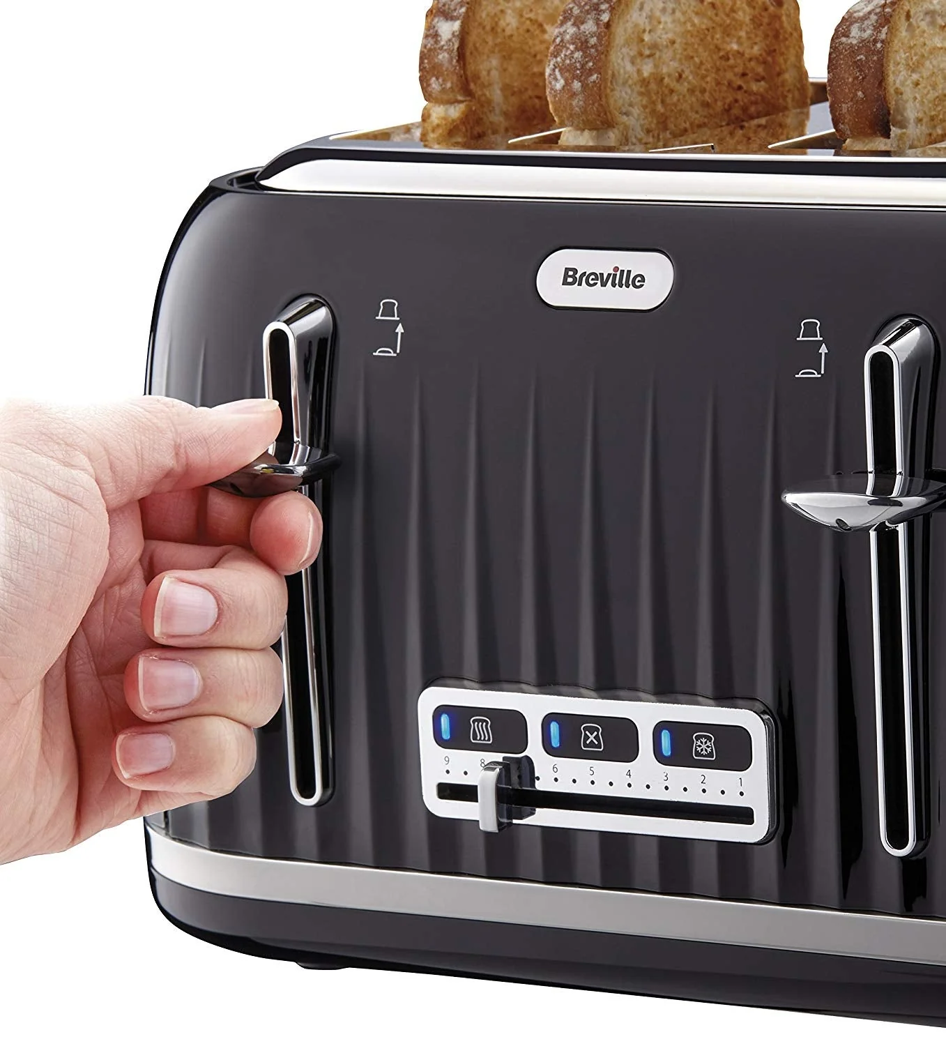 Breville Toaster Black VTT476 / 786 220-240 Volt