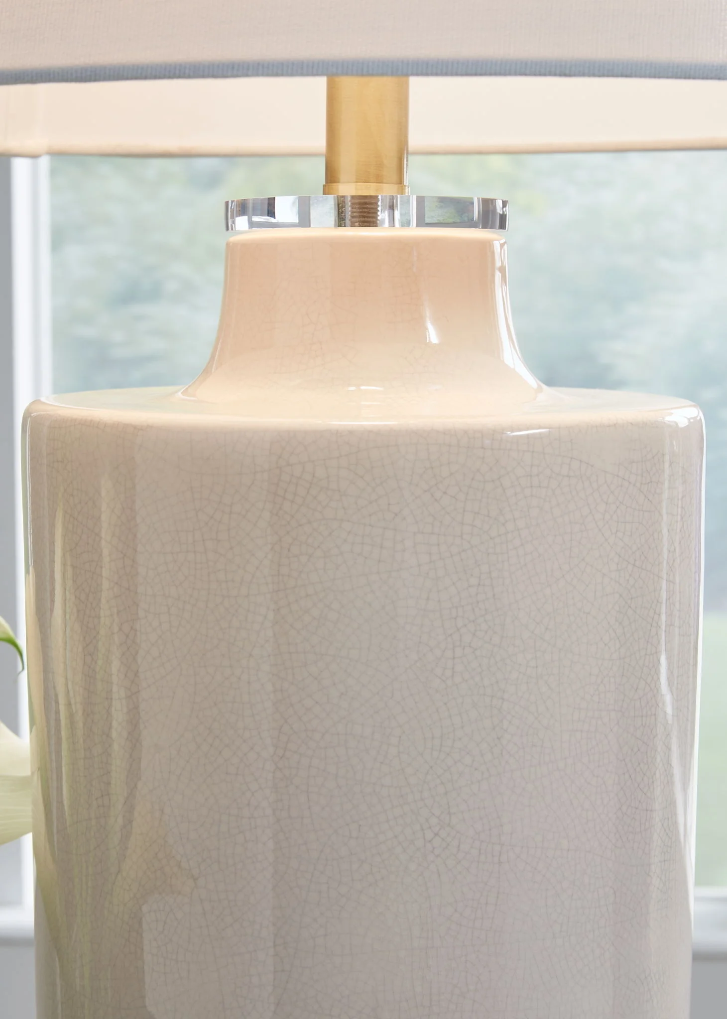 Cylener - Ceramic Table Lamp - Off White