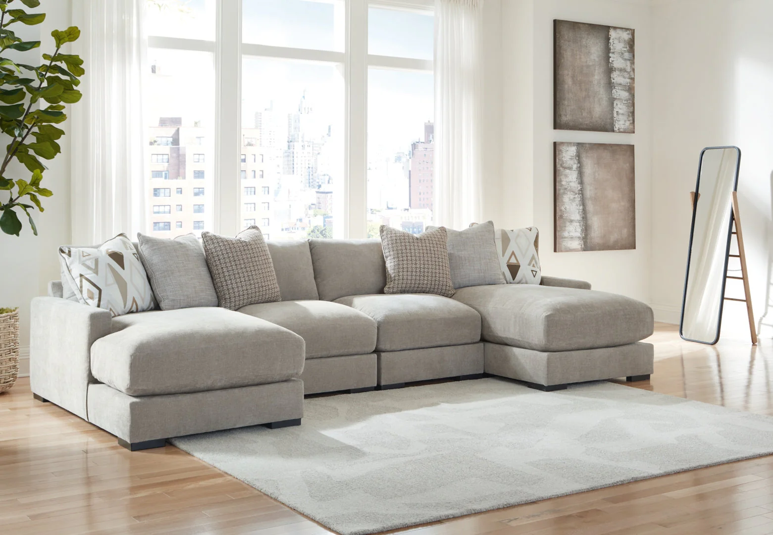 Aslan Court 5-Piece Sectional
