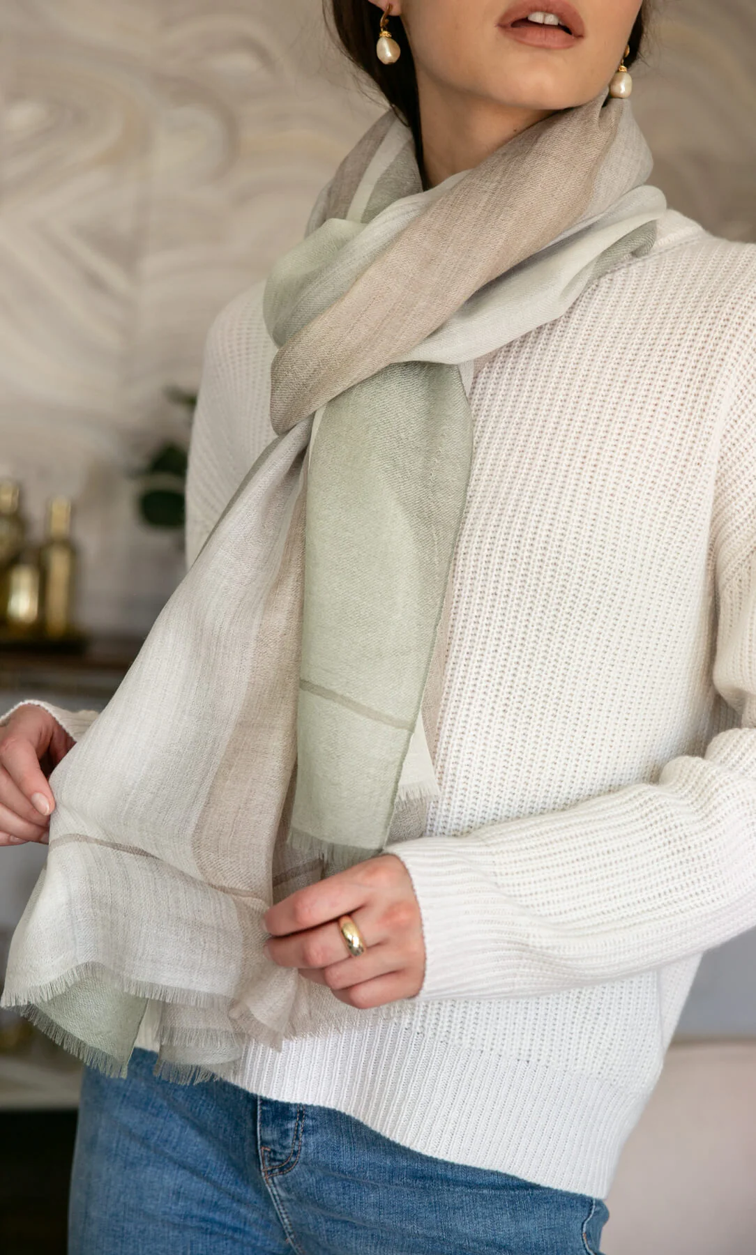 Aria Cashmere Wrap Scarf