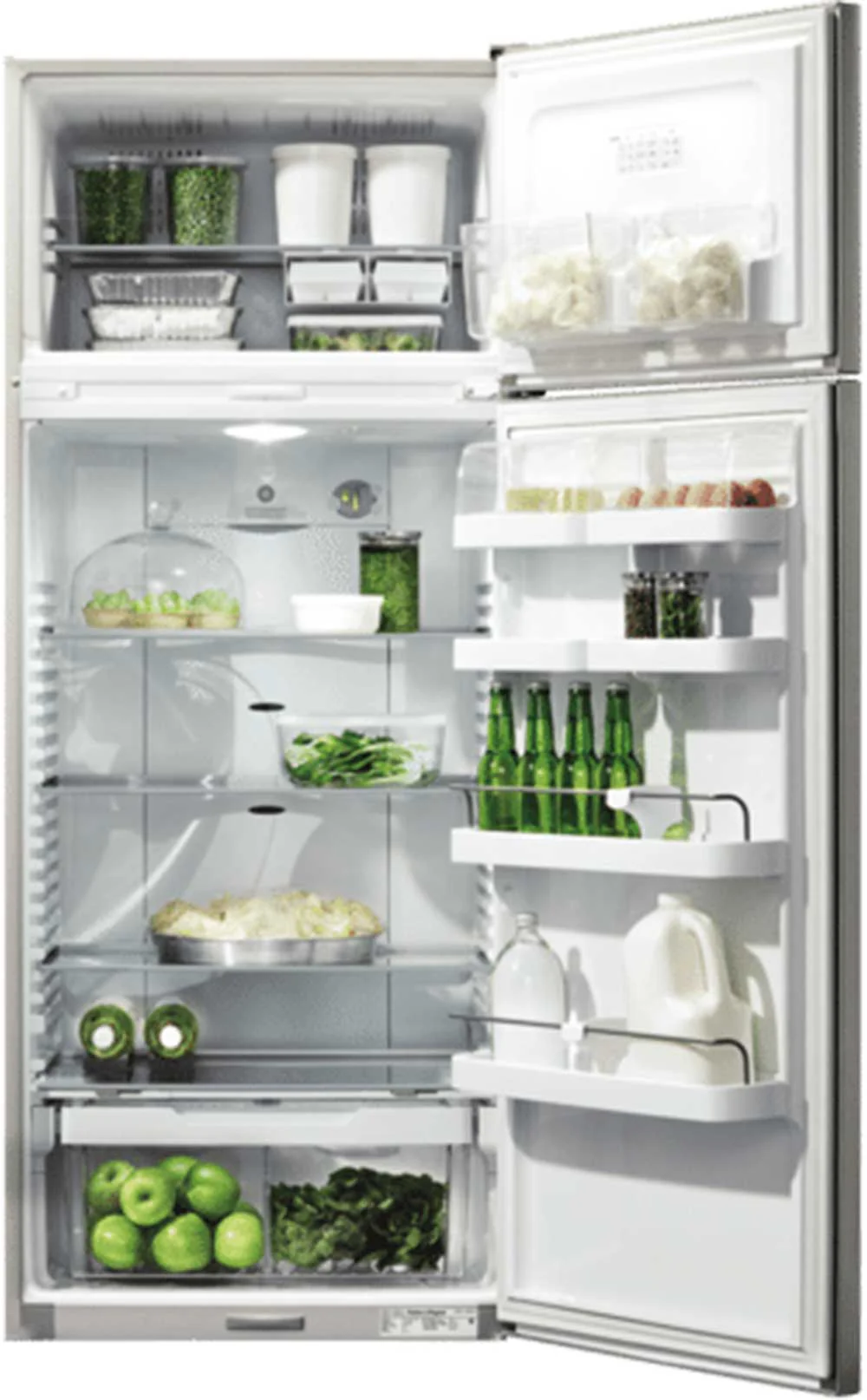 EF Elba F380S Top-Mount 220 Volt Refrigerator
