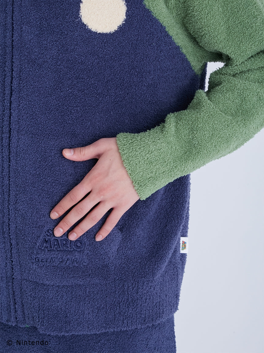 Super Mario MENS Luigi Pullover & Long Pants Loungewear Set