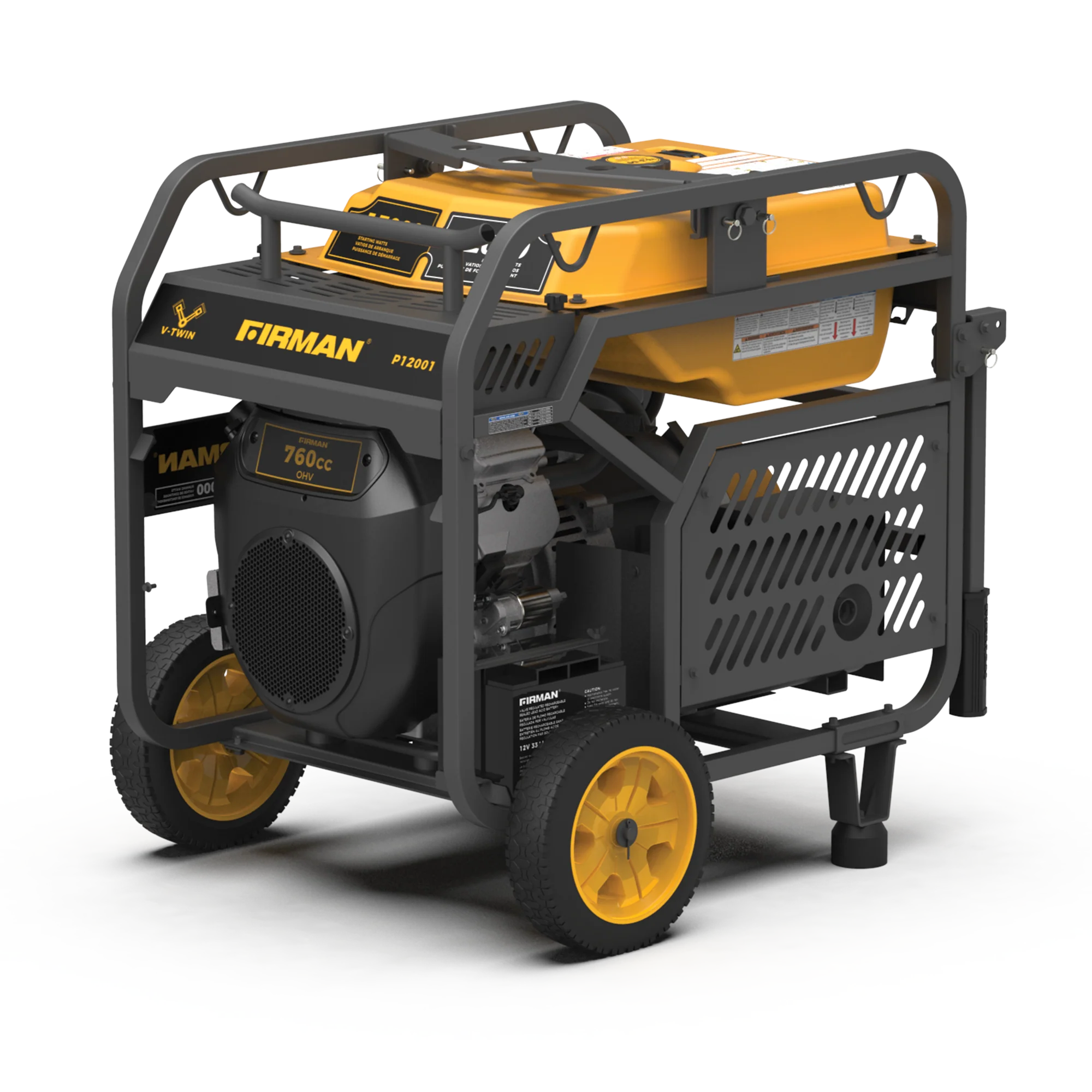 Gas Portable Generator 15000W Electric Start 120/240V