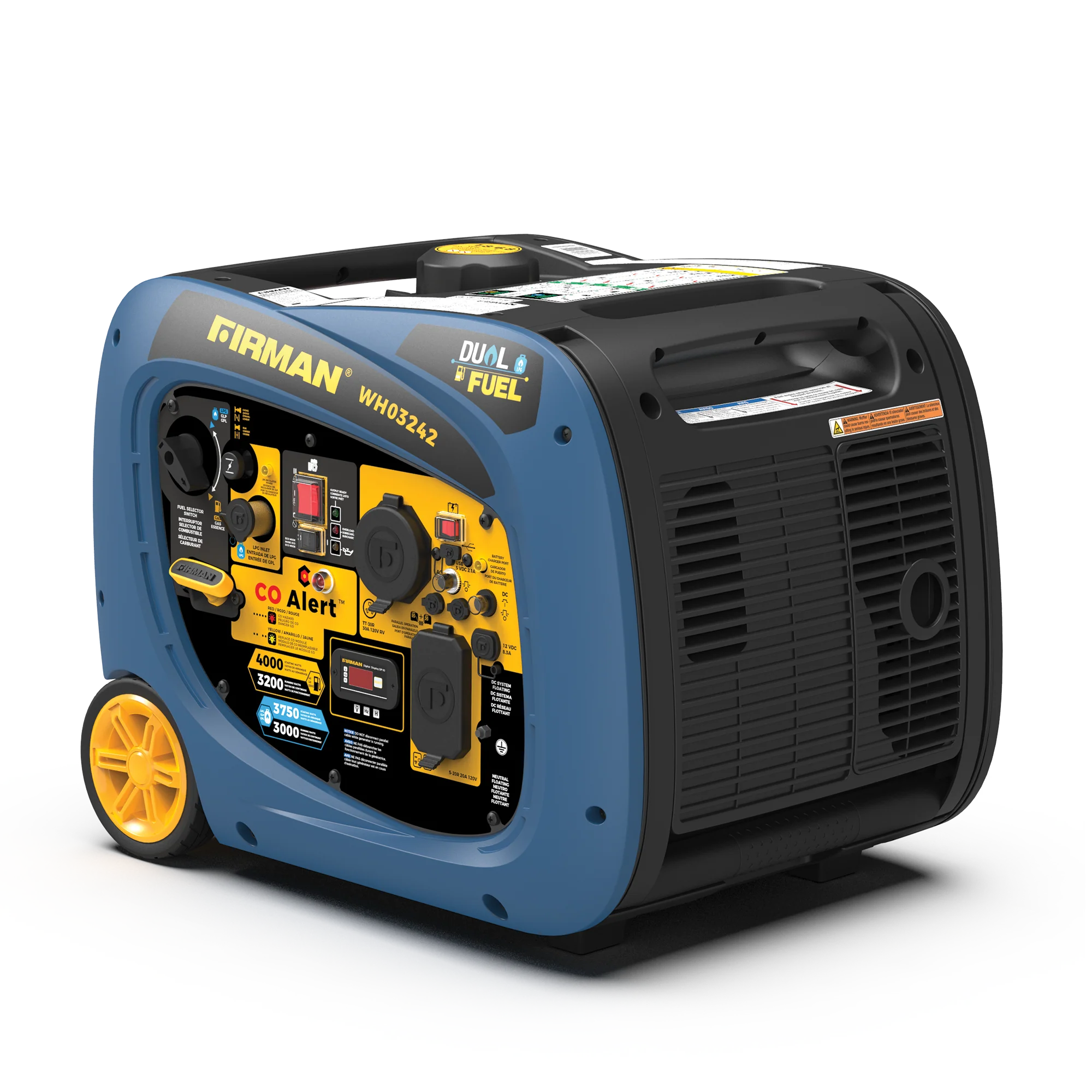 Refurbished Dual Fuel Inverter 4000W W/ Electric Start