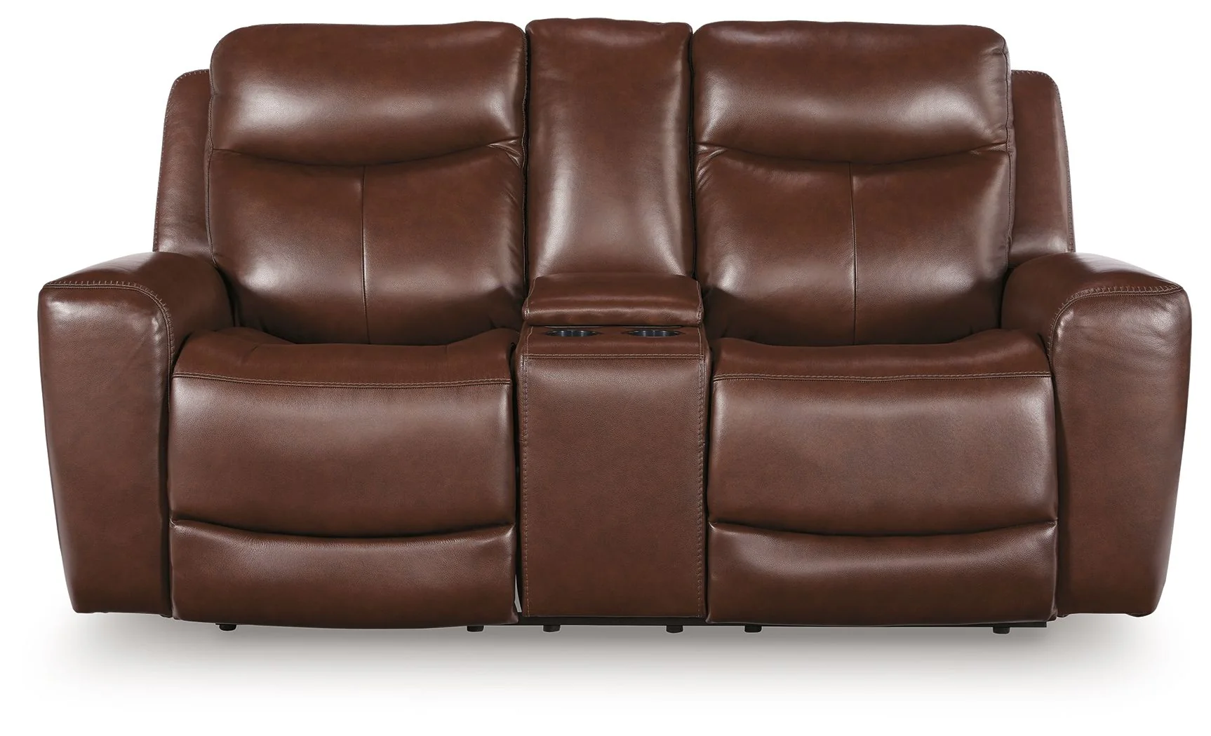 Next Move - Power Reclining Loveseat With Console / Adjustable Headrest