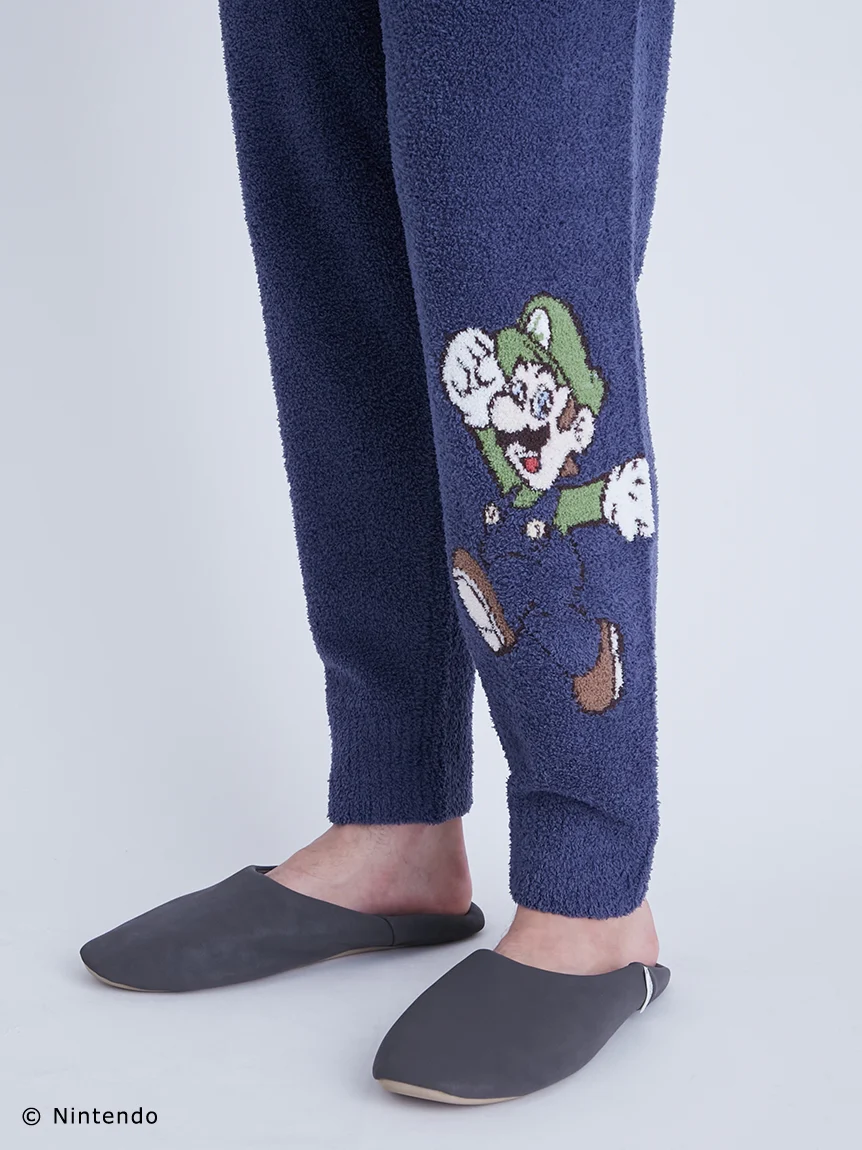 Super Mario MENS Luigi Pullover & Long Pants Loungewear Set