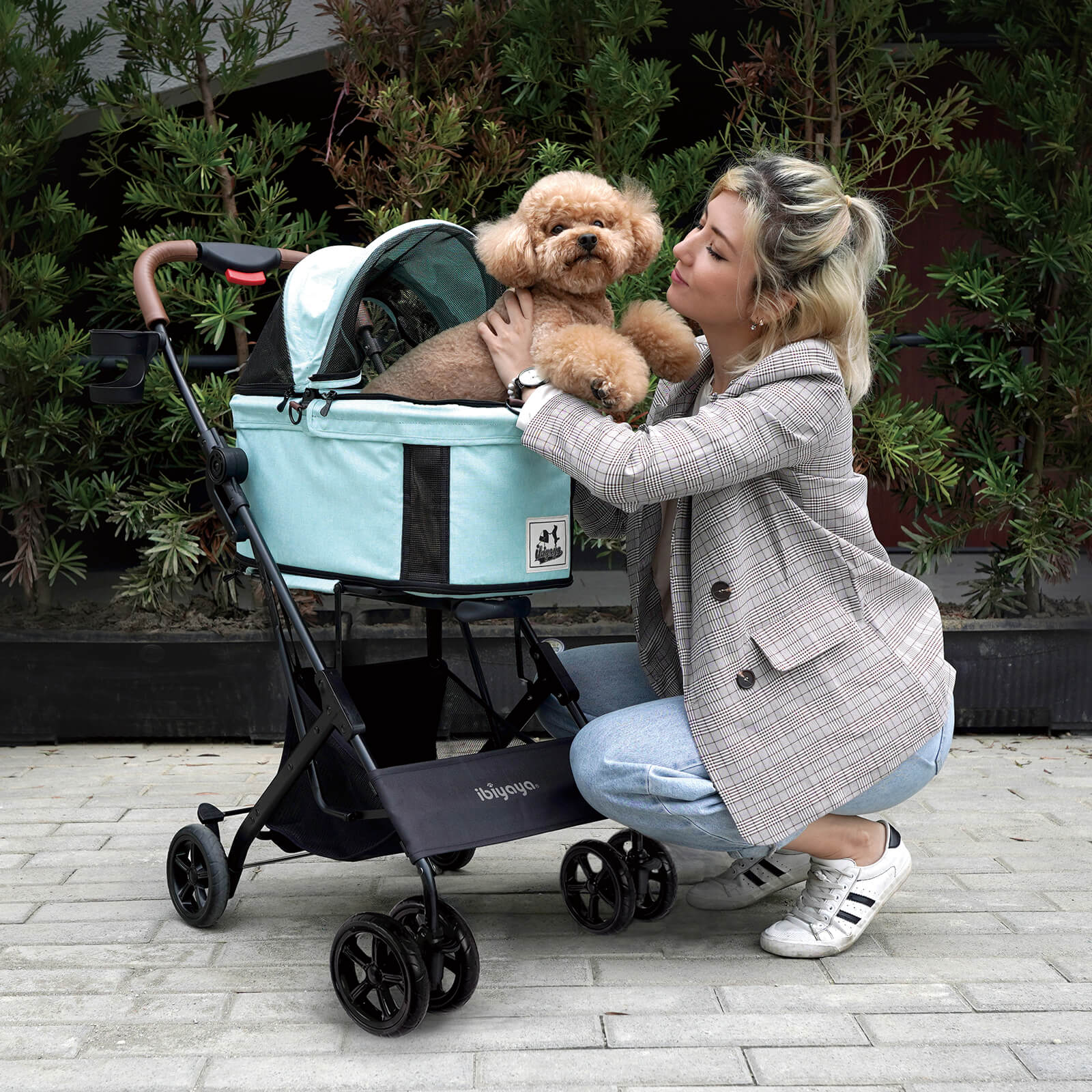 Travois 3 in 1 Pet Stroller with Detachable Carrier