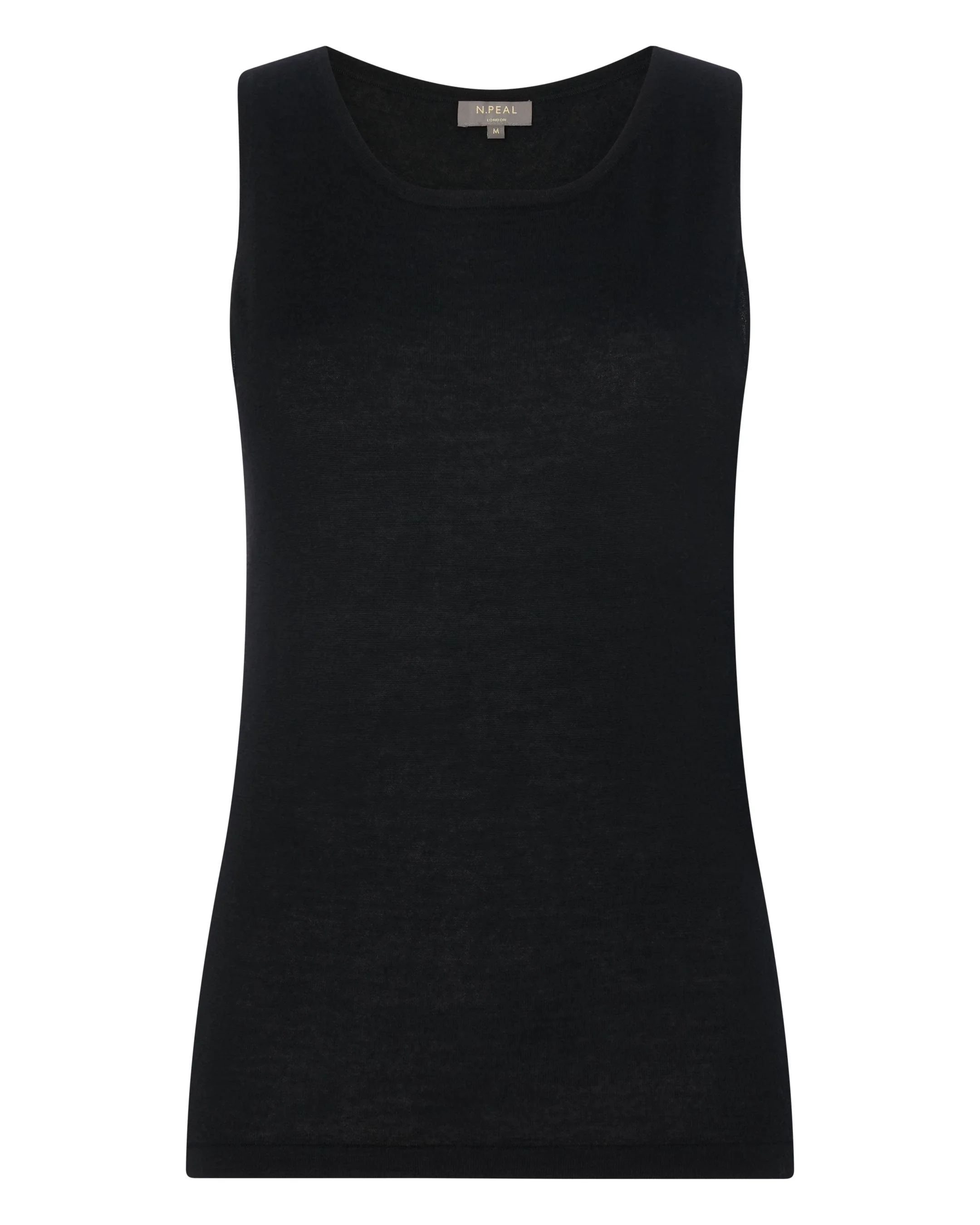 Women's Ella Superfine Cashmere Shell Top Black