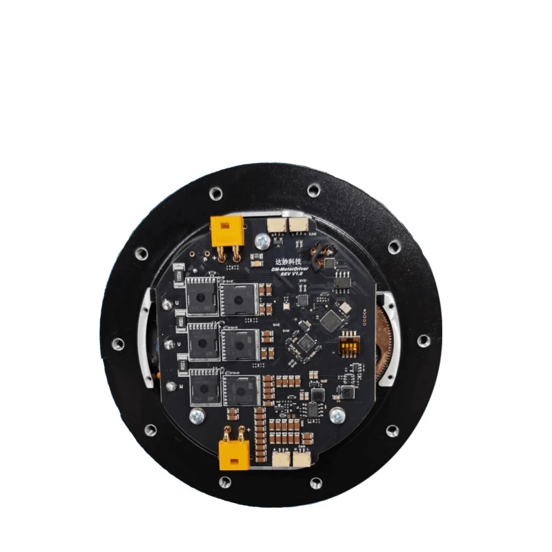 DAMIAO DM-J10010L-2EC Robot Motor, 48 V, 40 N.M nominal, 120 N.M peak, 10:1, dual encoders, integrated driver, CAN/UART