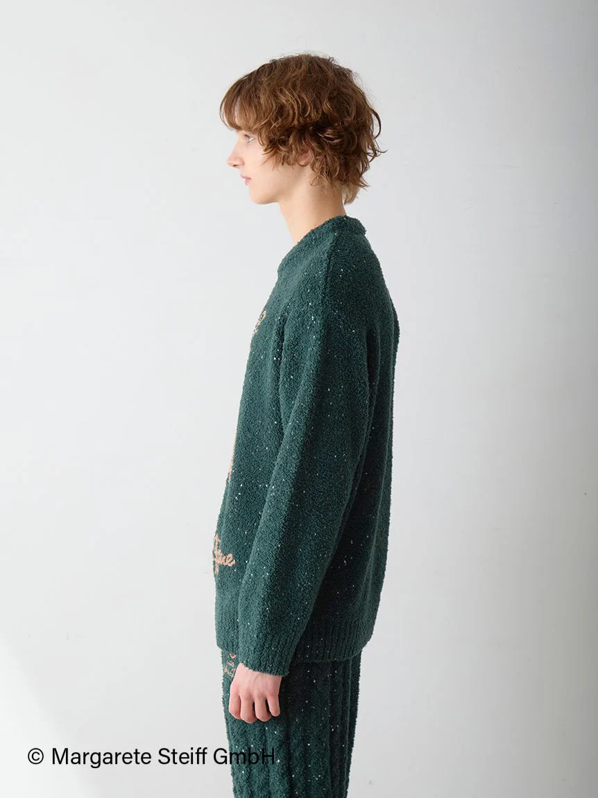 [Steiff] Men's Powder Nep Jacquard Pullover