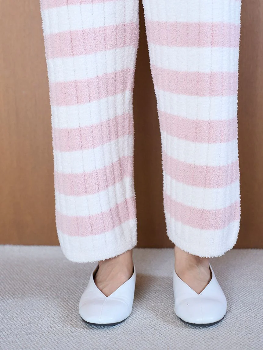 Baby Moco Rib Striped Pants