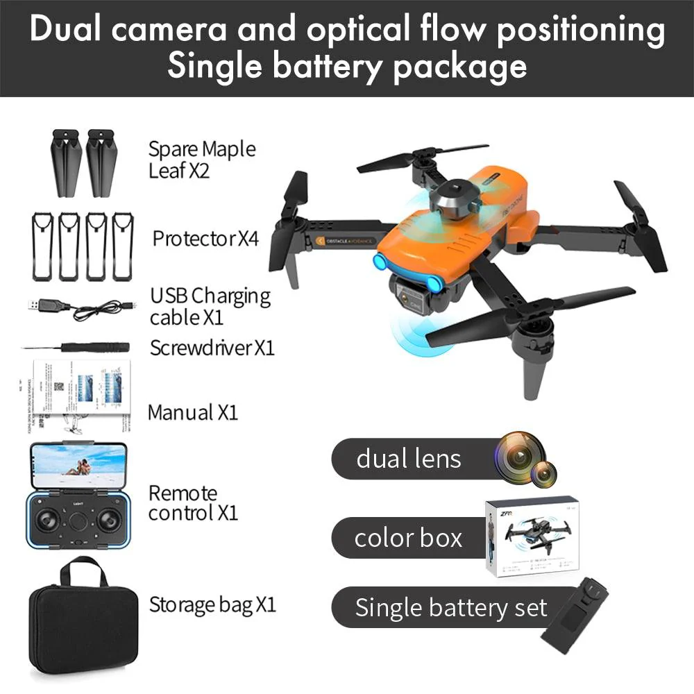 2024 New F187 Pro Drone - 4K HD Dual Camera Fixed Height Obstacle Avoidance 2.4Ghz Wifi Fpv Foldable Quadcopter RC Dron Toys Gifts