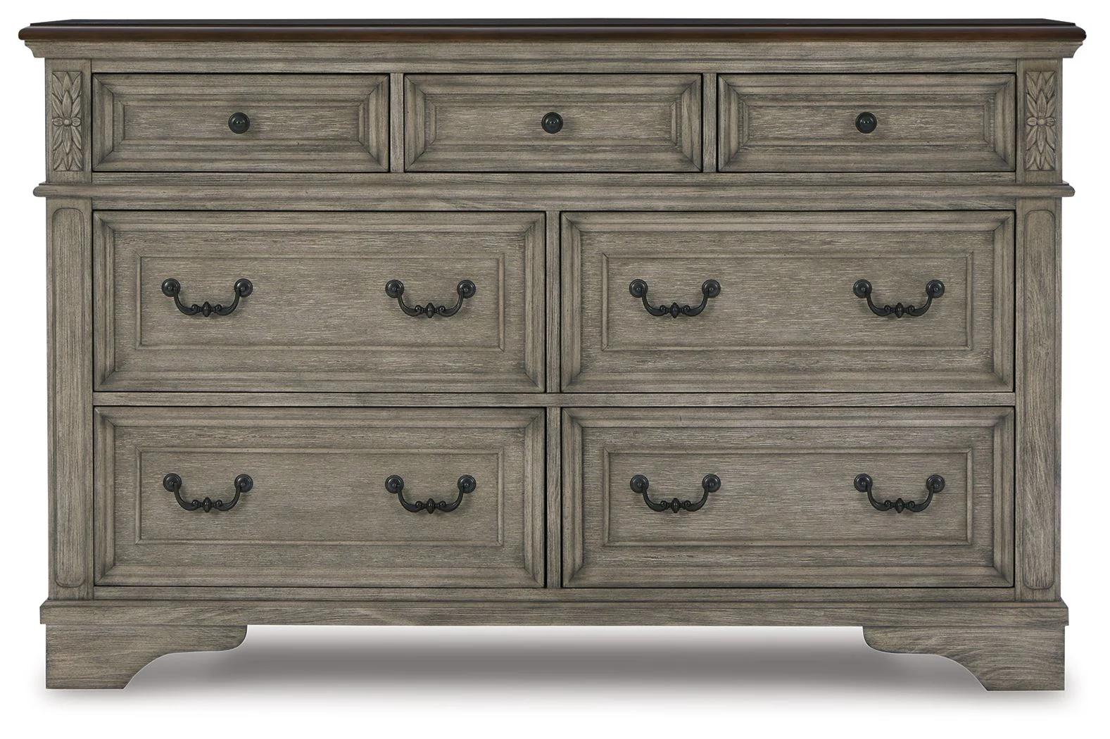 Lodenbay - Dresser - Antique Gray