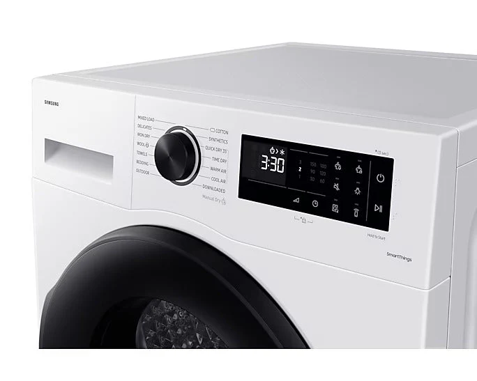 Samsung 220 volt 9 KG Dryer White A++ Heat Pump Ventless Self Condensing heat pump DV90CGCWHITE220v 220v 240 volts 50 hz