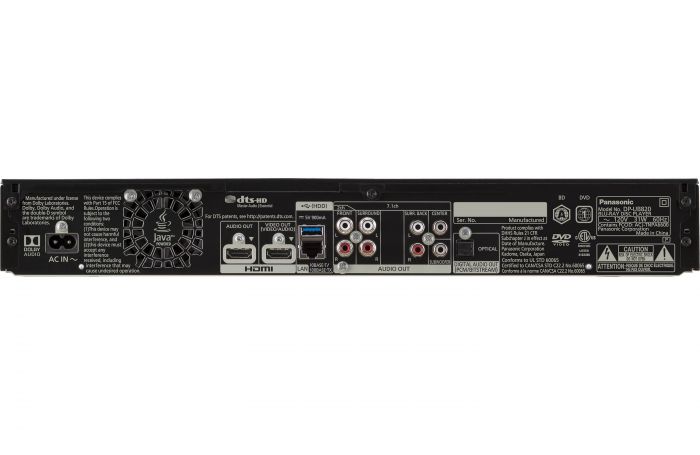 Region Free Panasonic DP-UB820 4K UHD Blu-ray Player