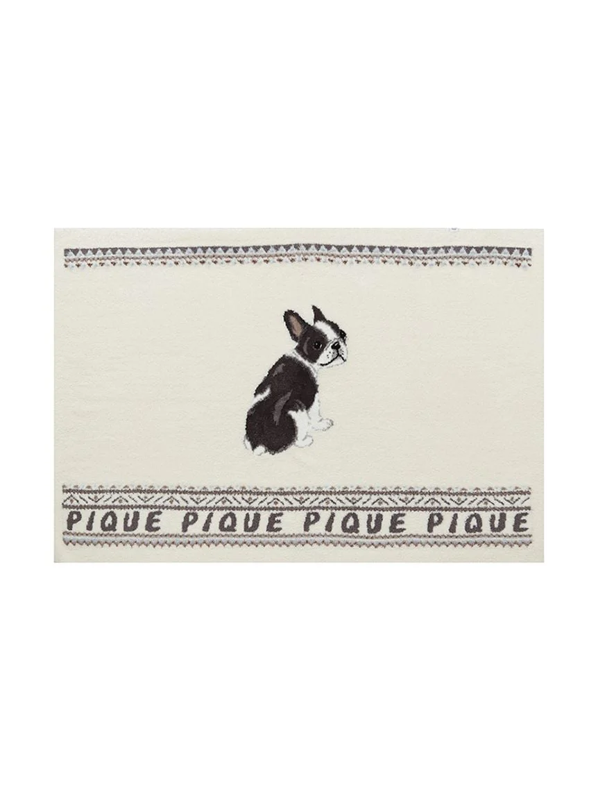 Men's Powder Nordic DOG Jacquard Blanket