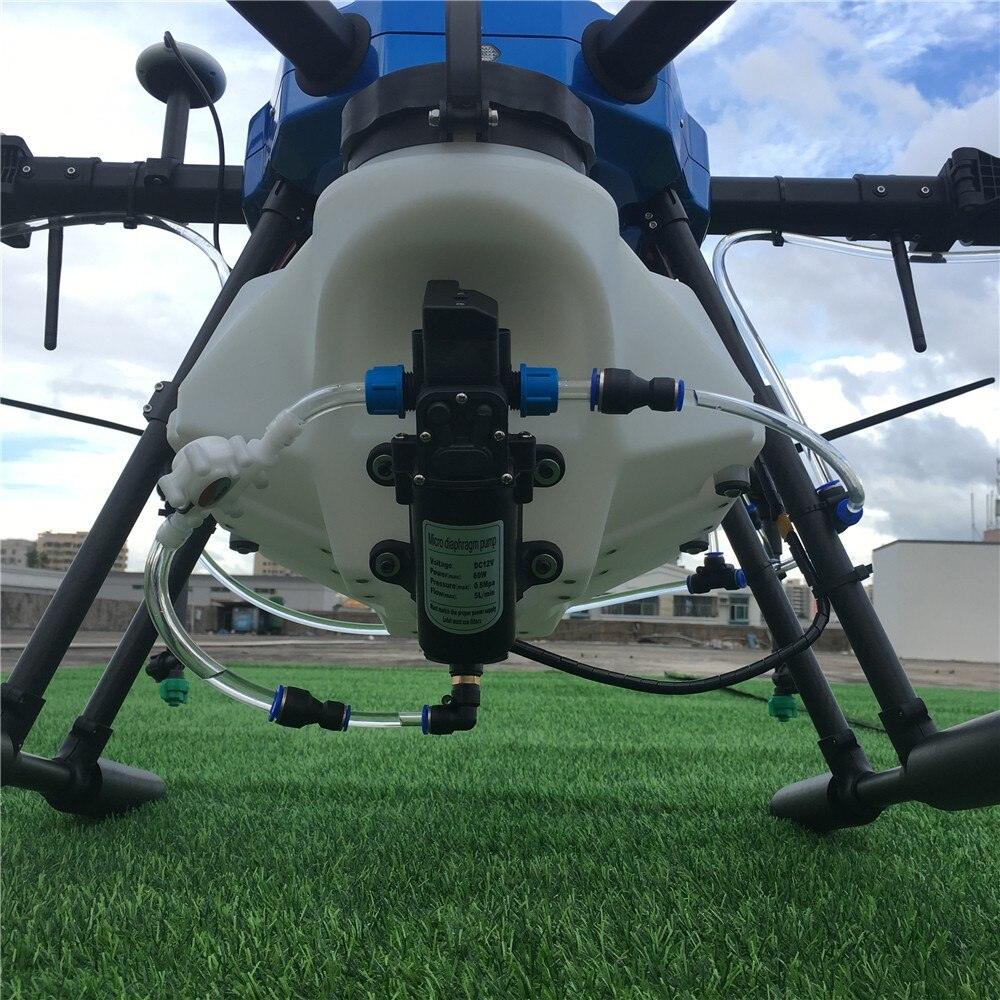 8L Brush Water Pump - DC 12V 100 W Micro Electric Diaphragm Pump for Agriculture Drone XTL 3210