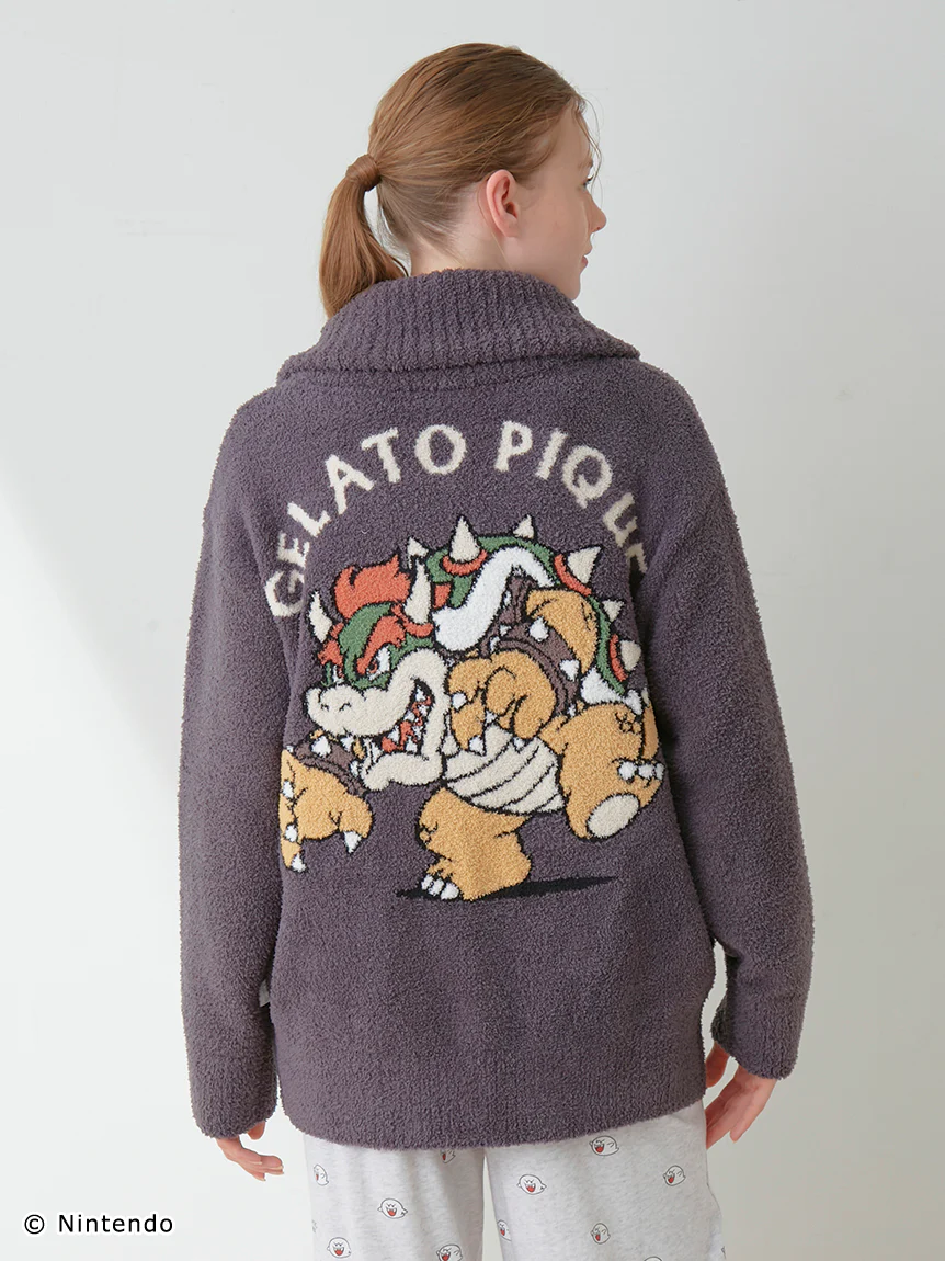 SUPER MARIO™️ UNISEX Baby Moco Jacquard Shawl Cardigan