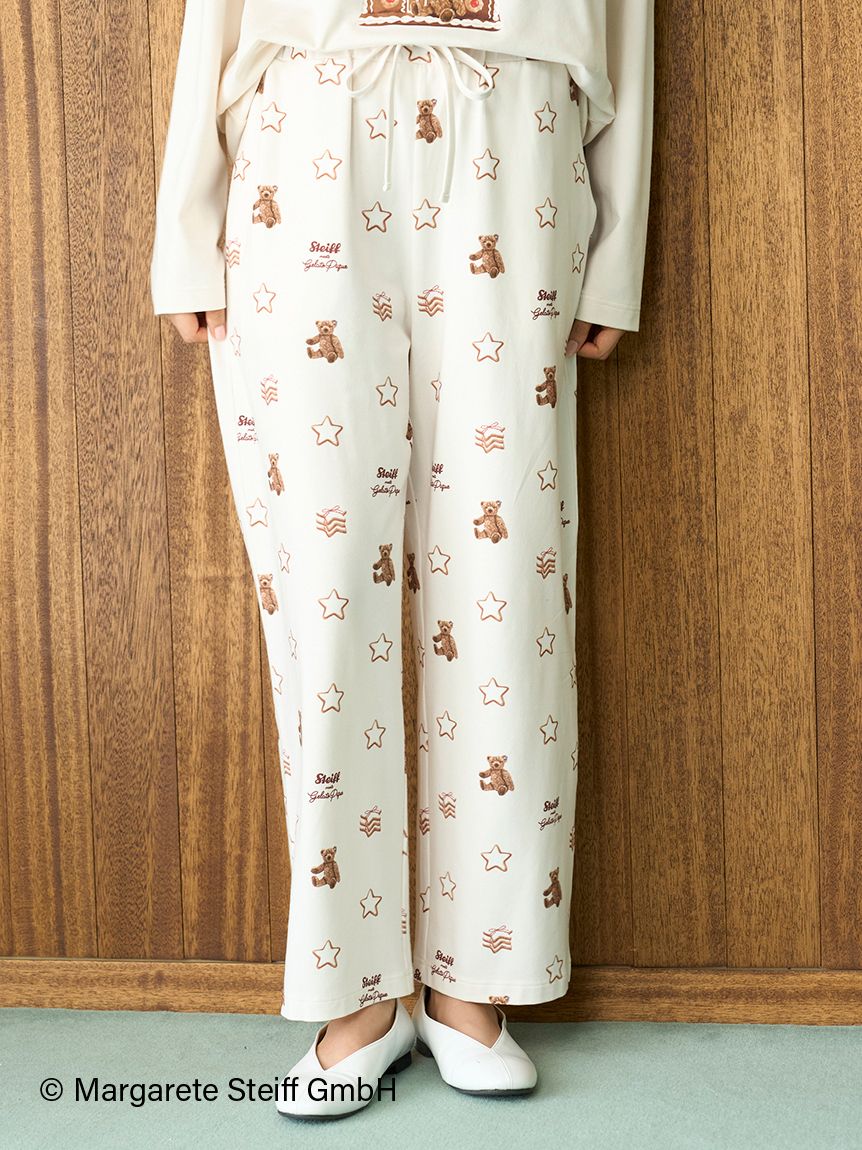 [Steiff] 55PB & Cookies All-Over Long Pants