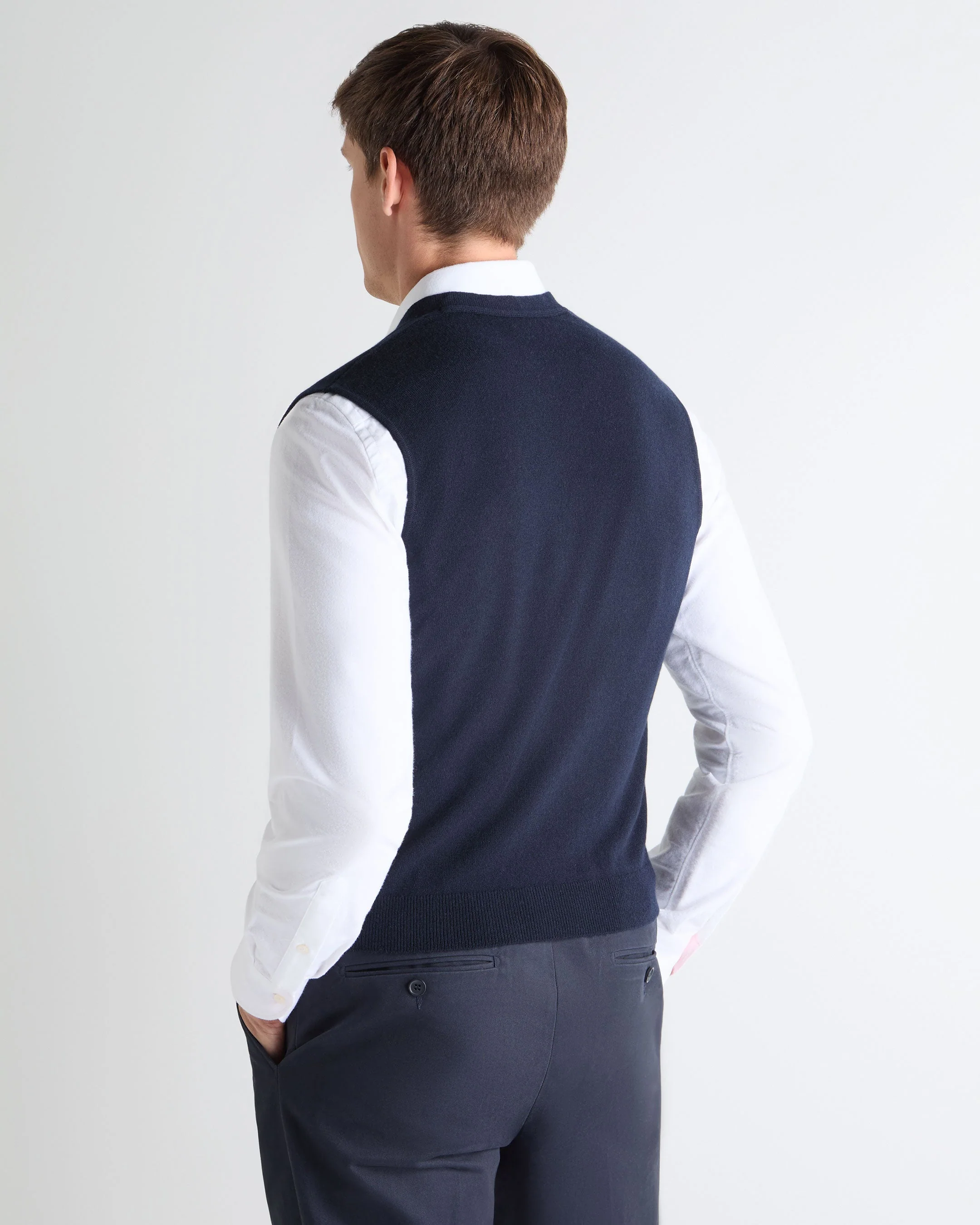 TUCCI WAISTCOAT Navy Blue