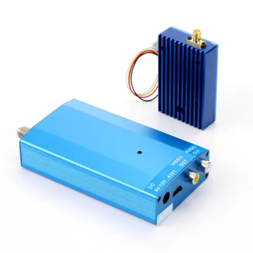 1.3G 4CH 3W VTX / VRX - 1.3Ghz 3000mw Wireless AV Sender Transmitter Receiver Combo Audio Video Transceiver Telemetry Set
