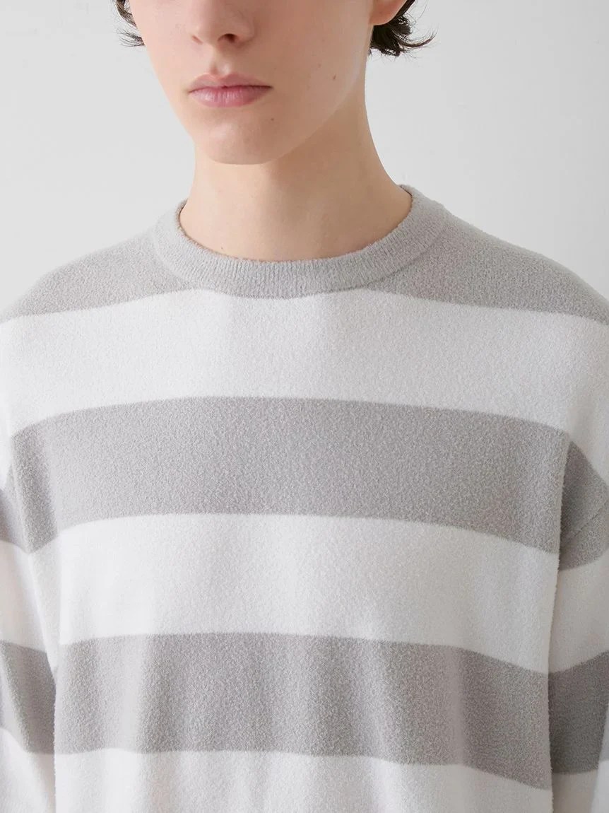 Mens Smoothie Stripe Crew Neck Shirt