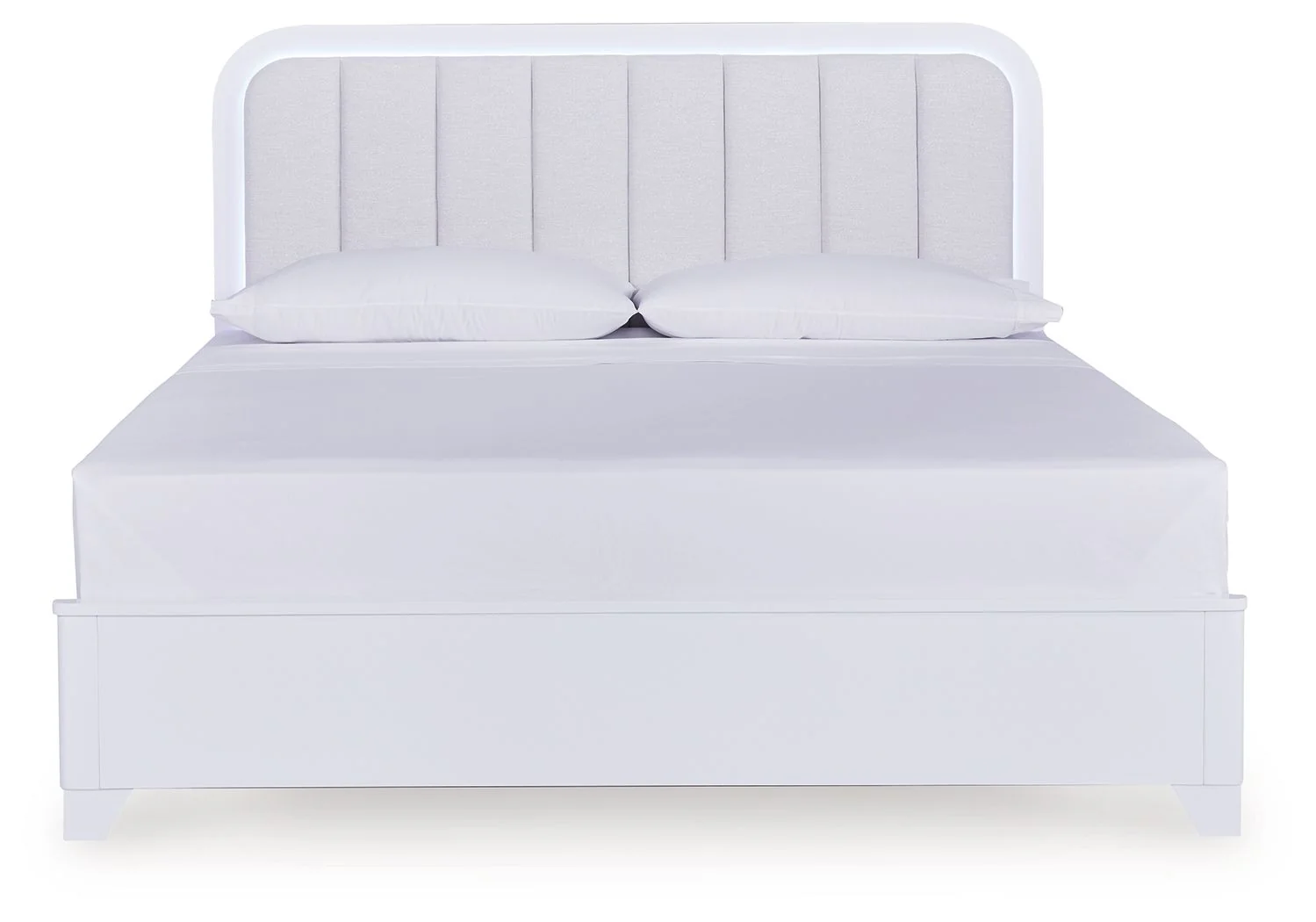 Jarlee - Upholstered Panel Bed