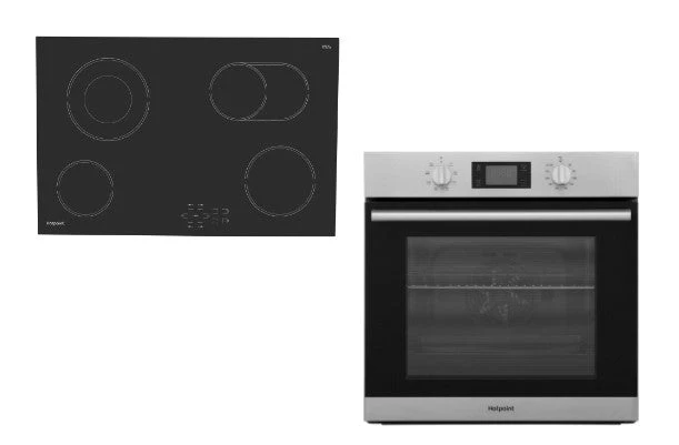 GE / Hotpoint HR724B/220V/H Ceramic electric Cooktop 30