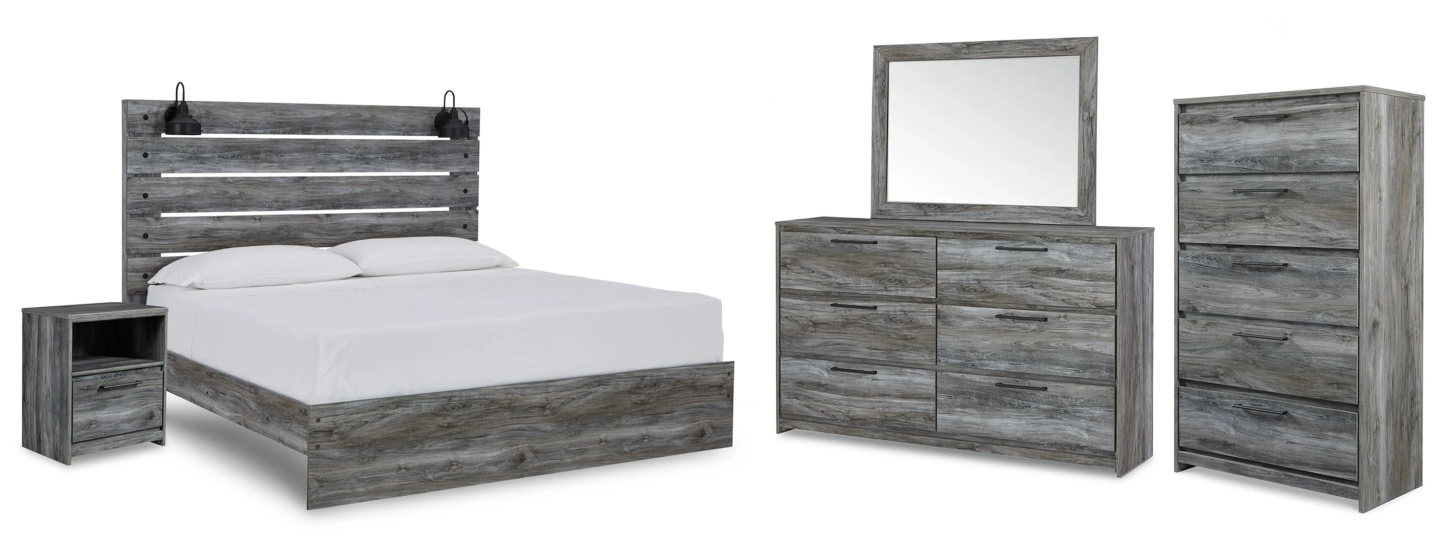 Baystorm Grey Bedroom Set