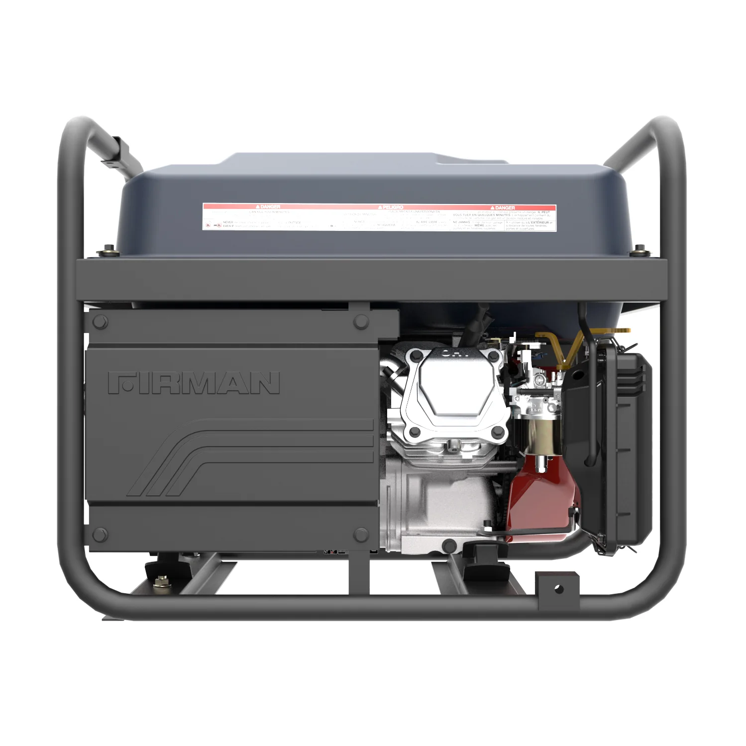 Gas Portable Generator 4550W Recoil Start 120V