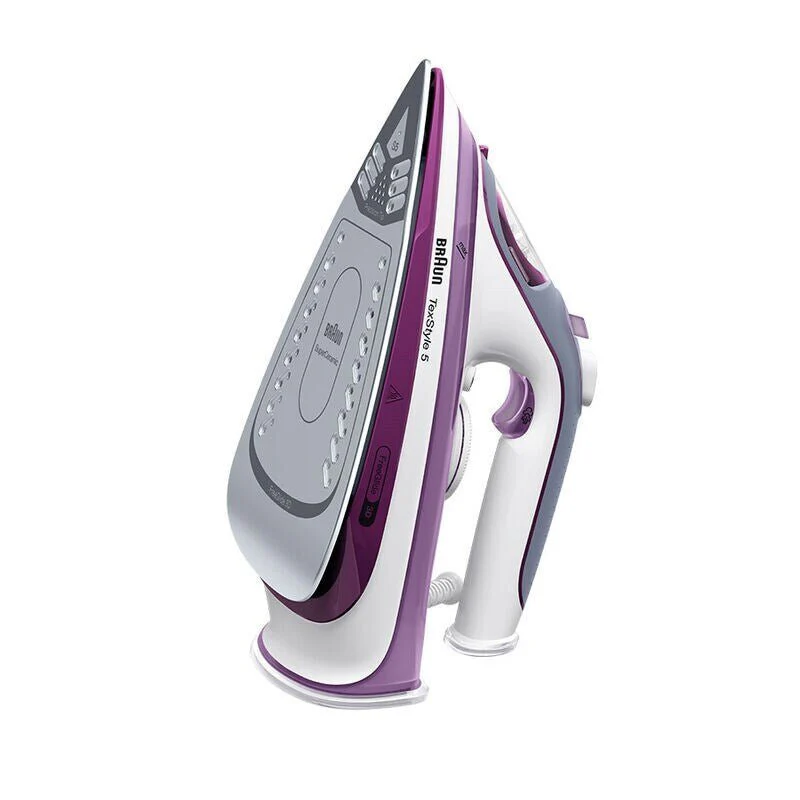 Braun SI5037VI  2700 Watts  TexStyle 5 Steam Iron Violet  220 v 240 volt 50 hz