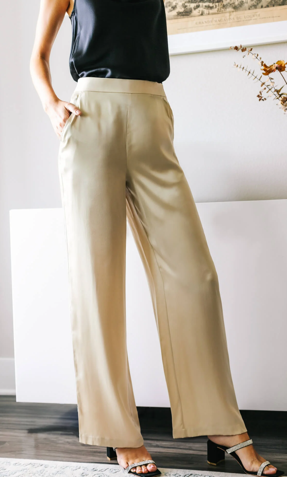 Vicenza Silk Pants