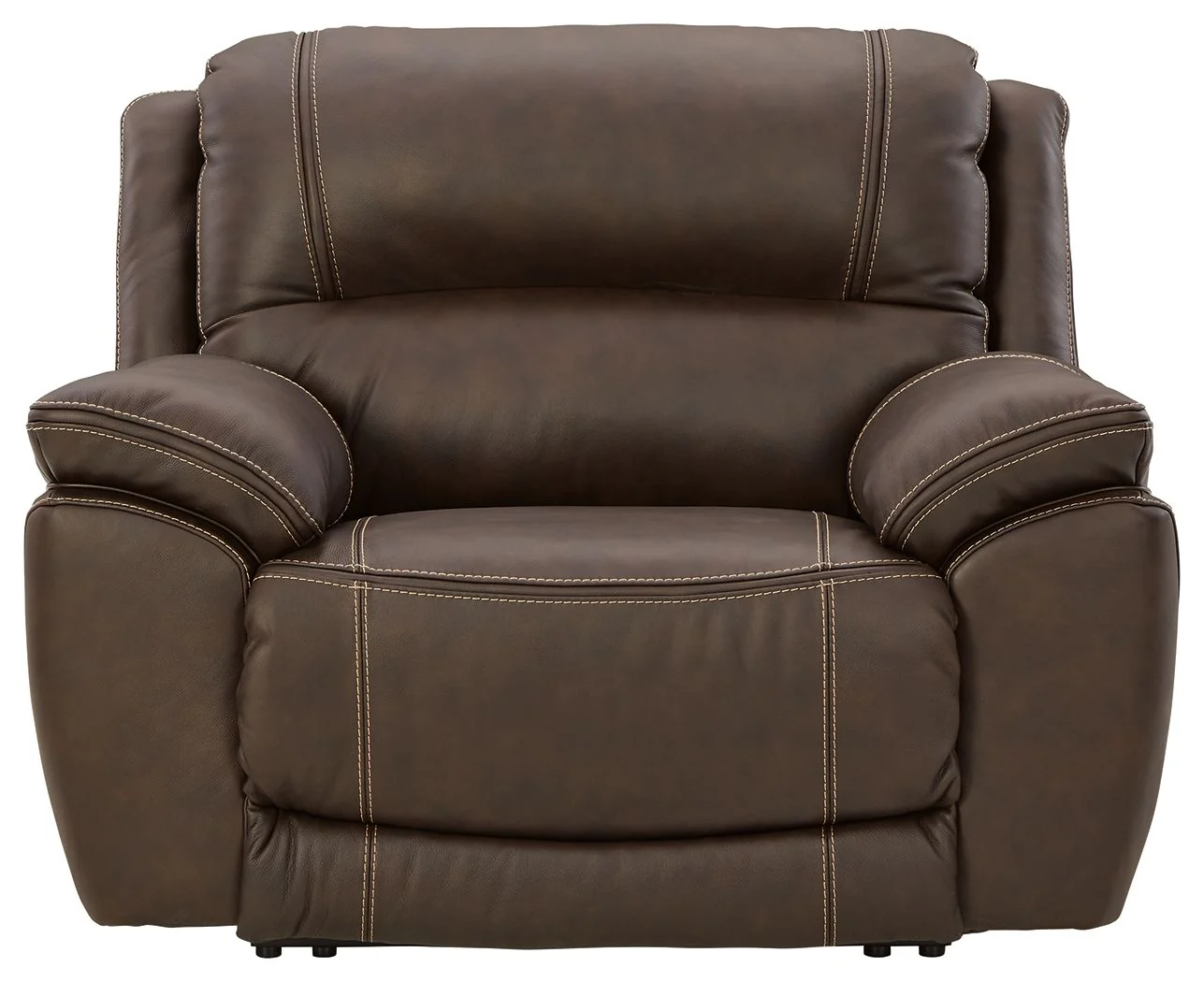 Dunleith - Zero Wall Recliner w/PWR HDRST - Chocolate